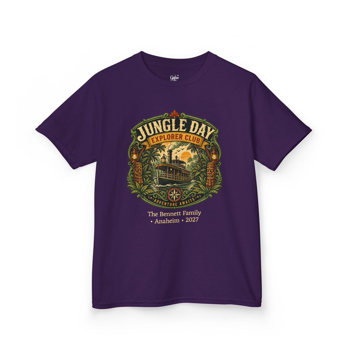 Jungle Day Explorer Club - Kids Tee