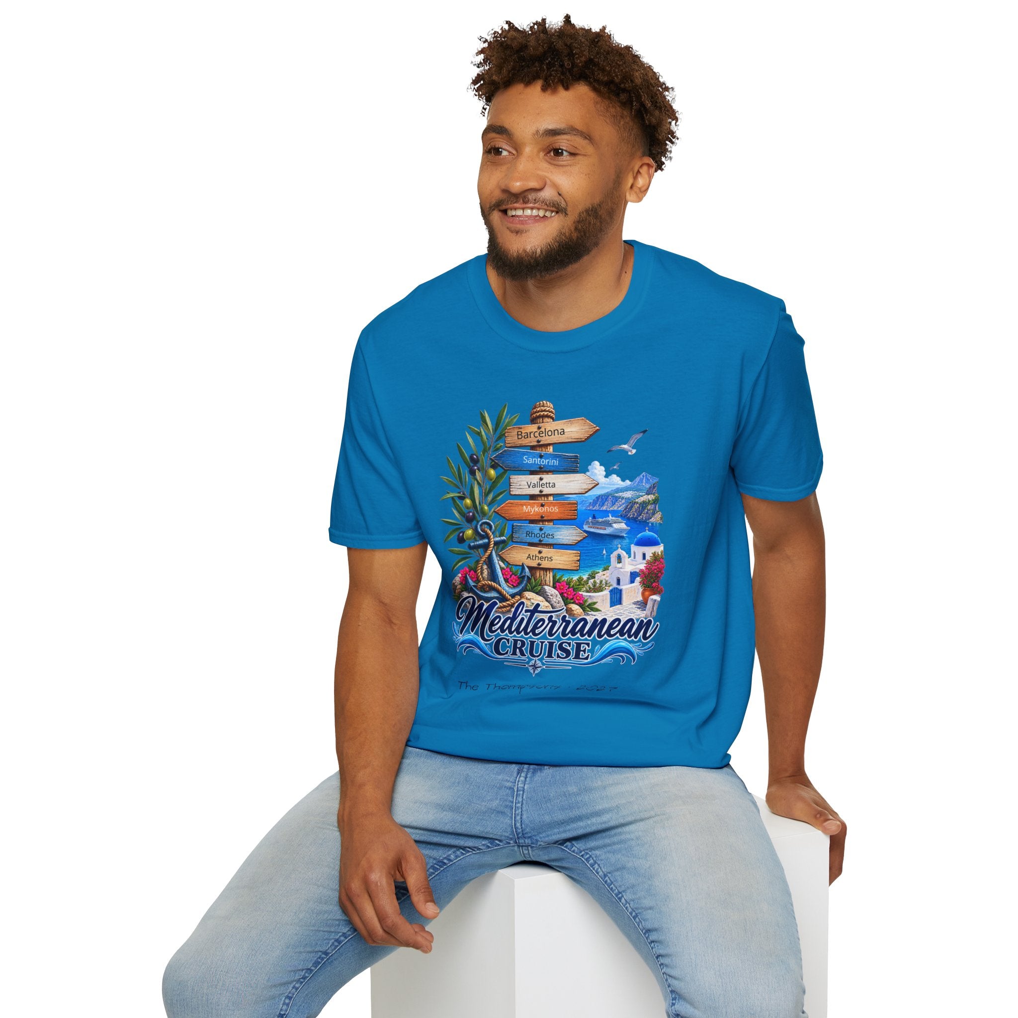 Mediterranean Cruise Ports of Call Tee