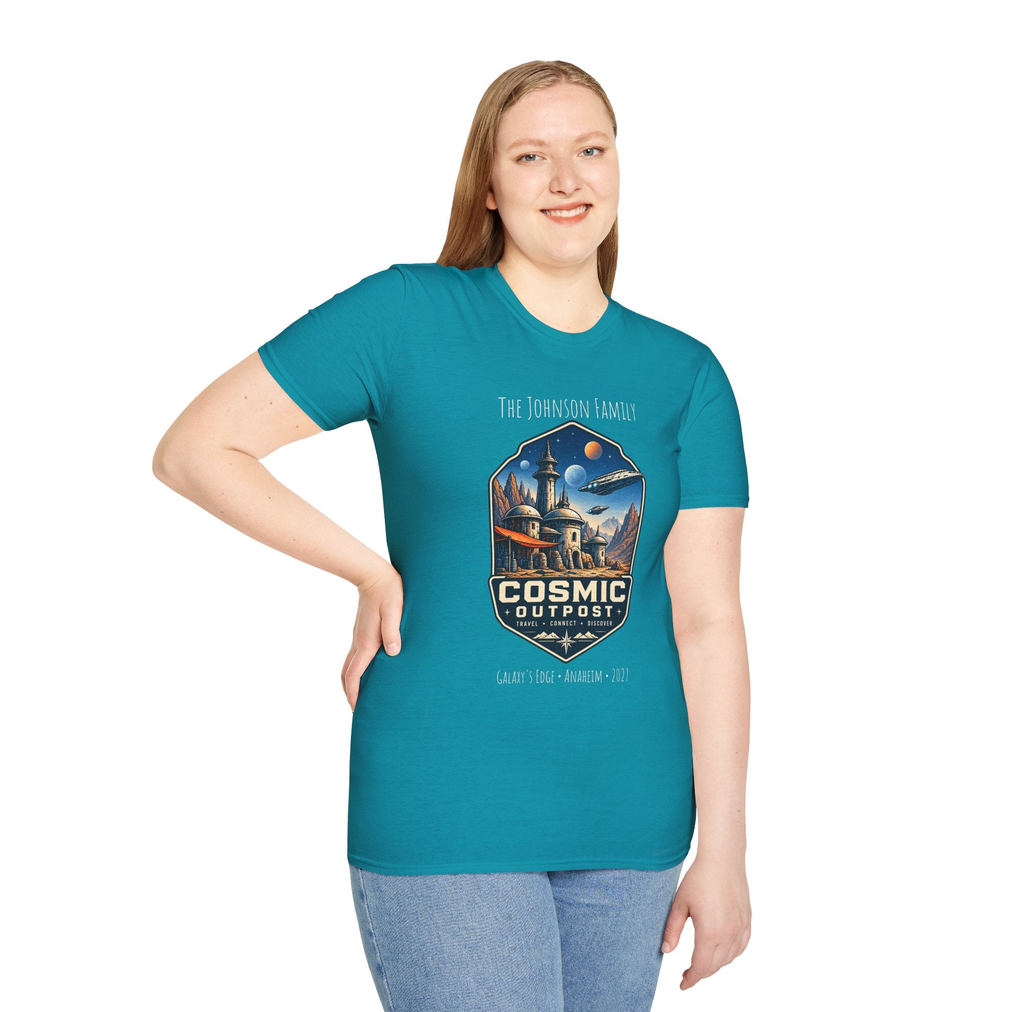 Cosmic Outpost Space Adventure Park Tee