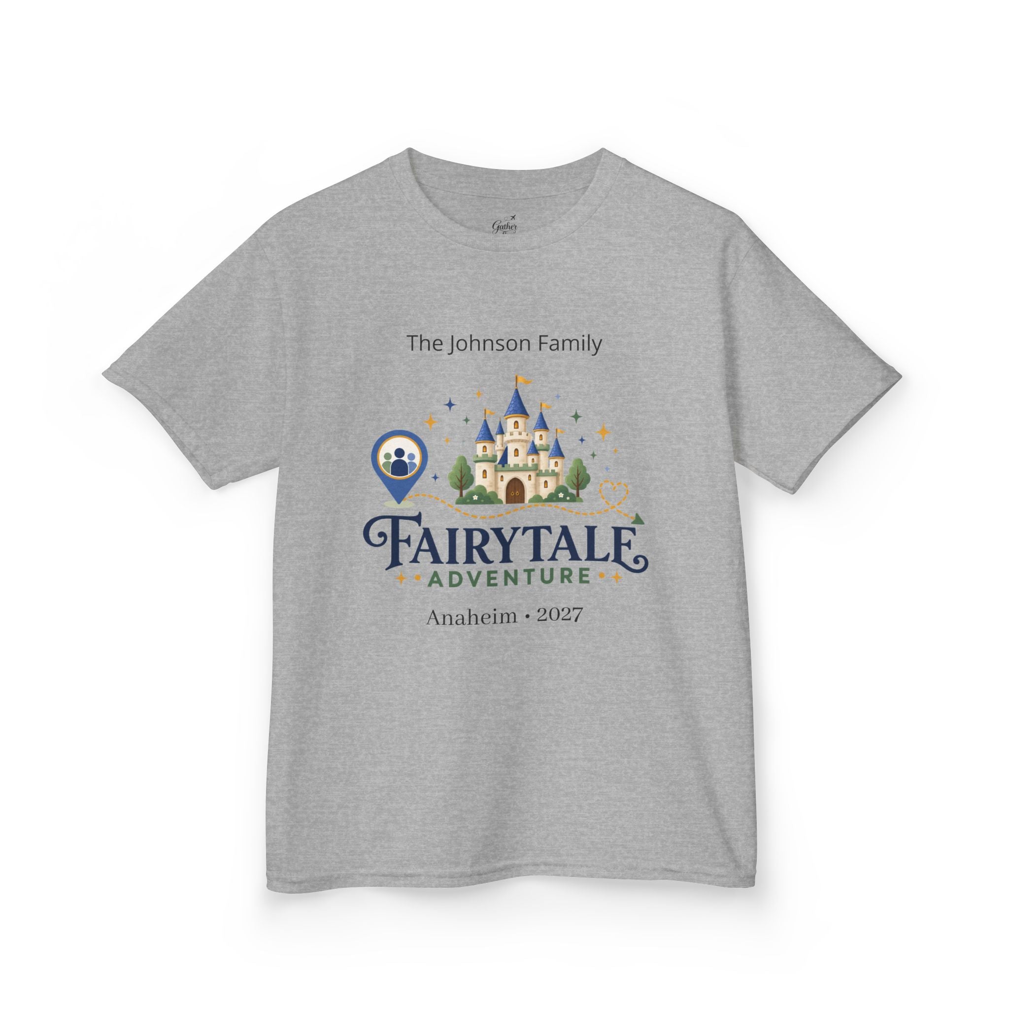 Fairytale Adventure Kids Tee (blue)