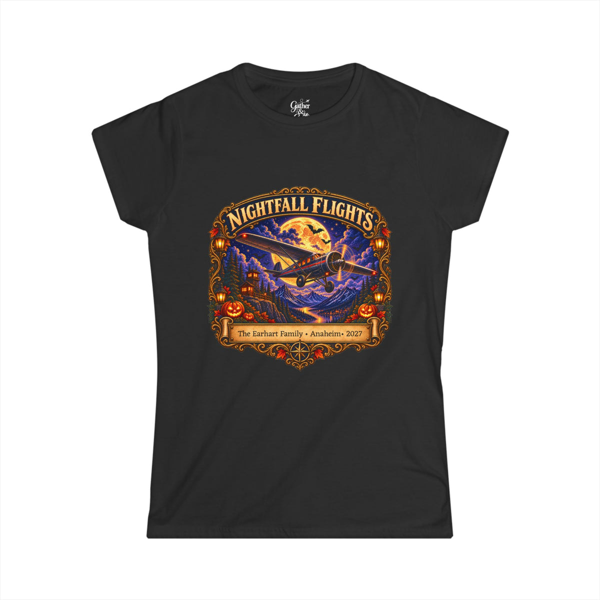 Halloween Nightfall Flights - Ladies Tee