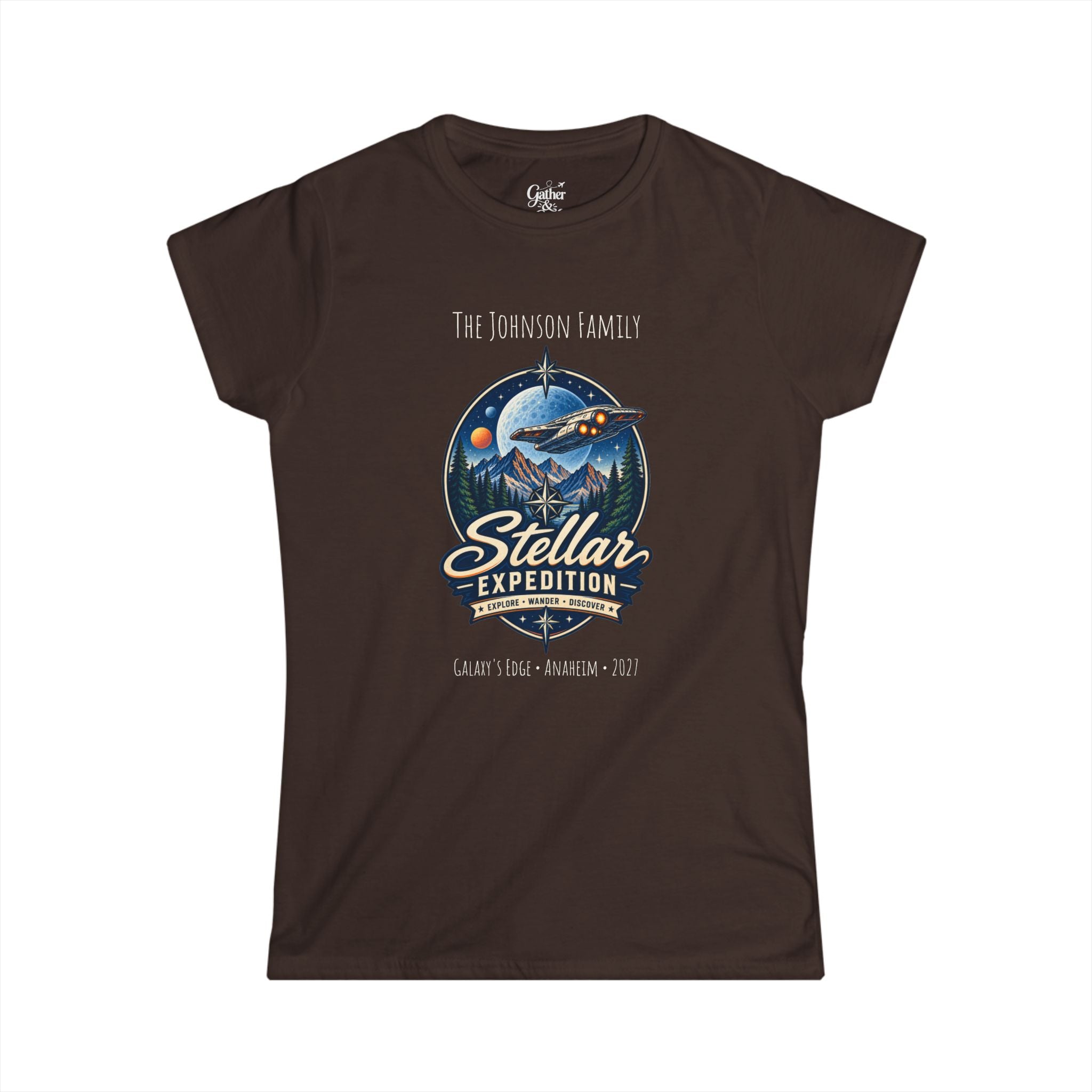 Stellar Expedition Space Adventure Park Ladies Tee