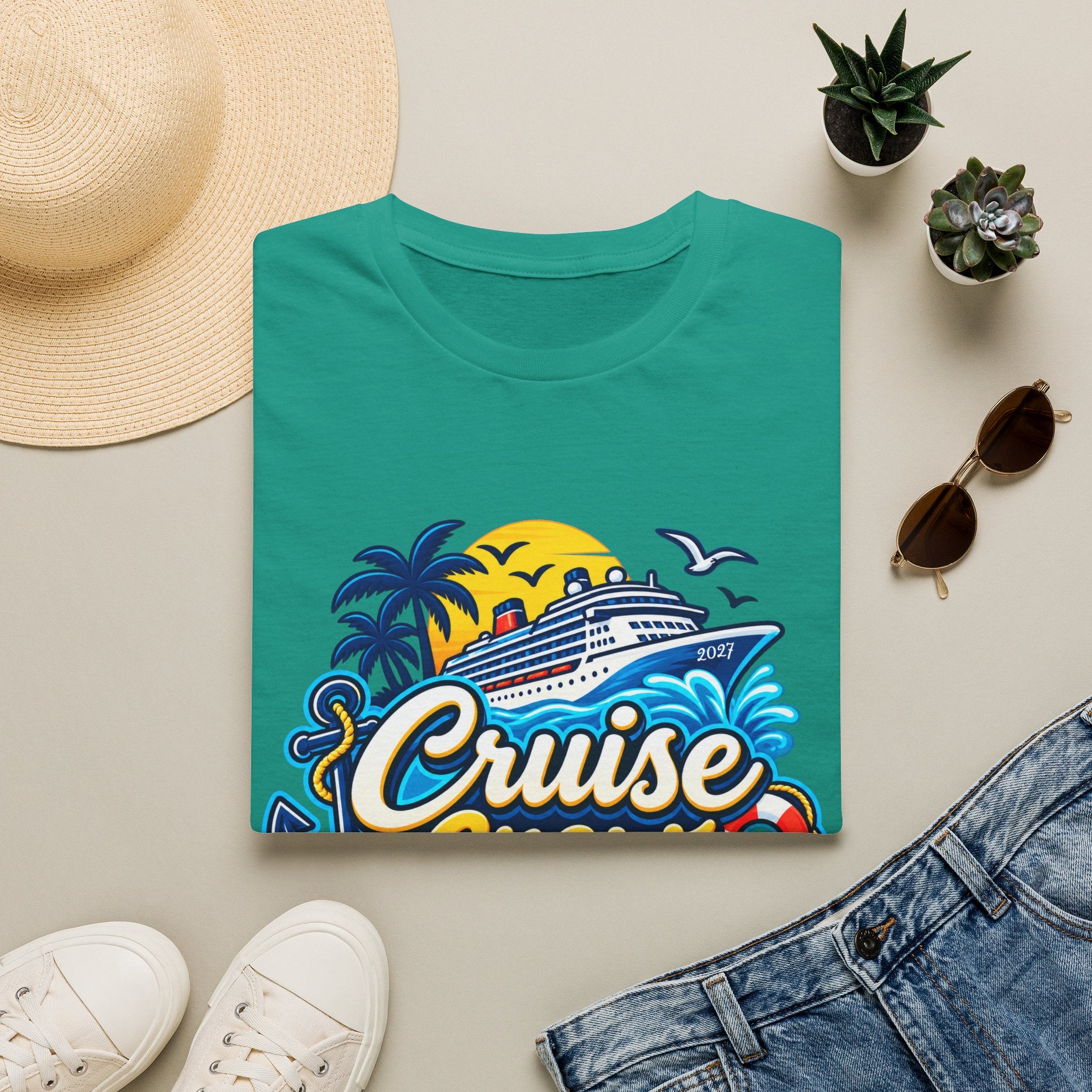 Custom Cruise Crew Tee