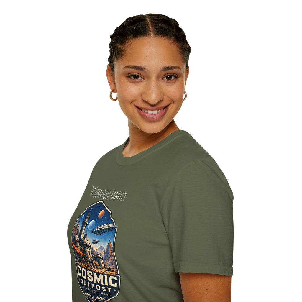 Cosmic Outpost Space Adventure Park Tee
