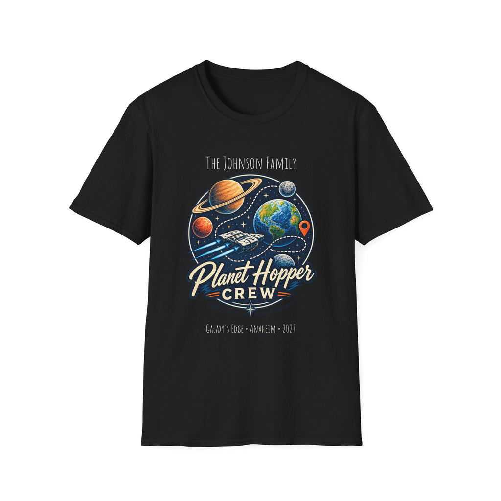 Planet Hopper Crew Space Adventure Park Tee