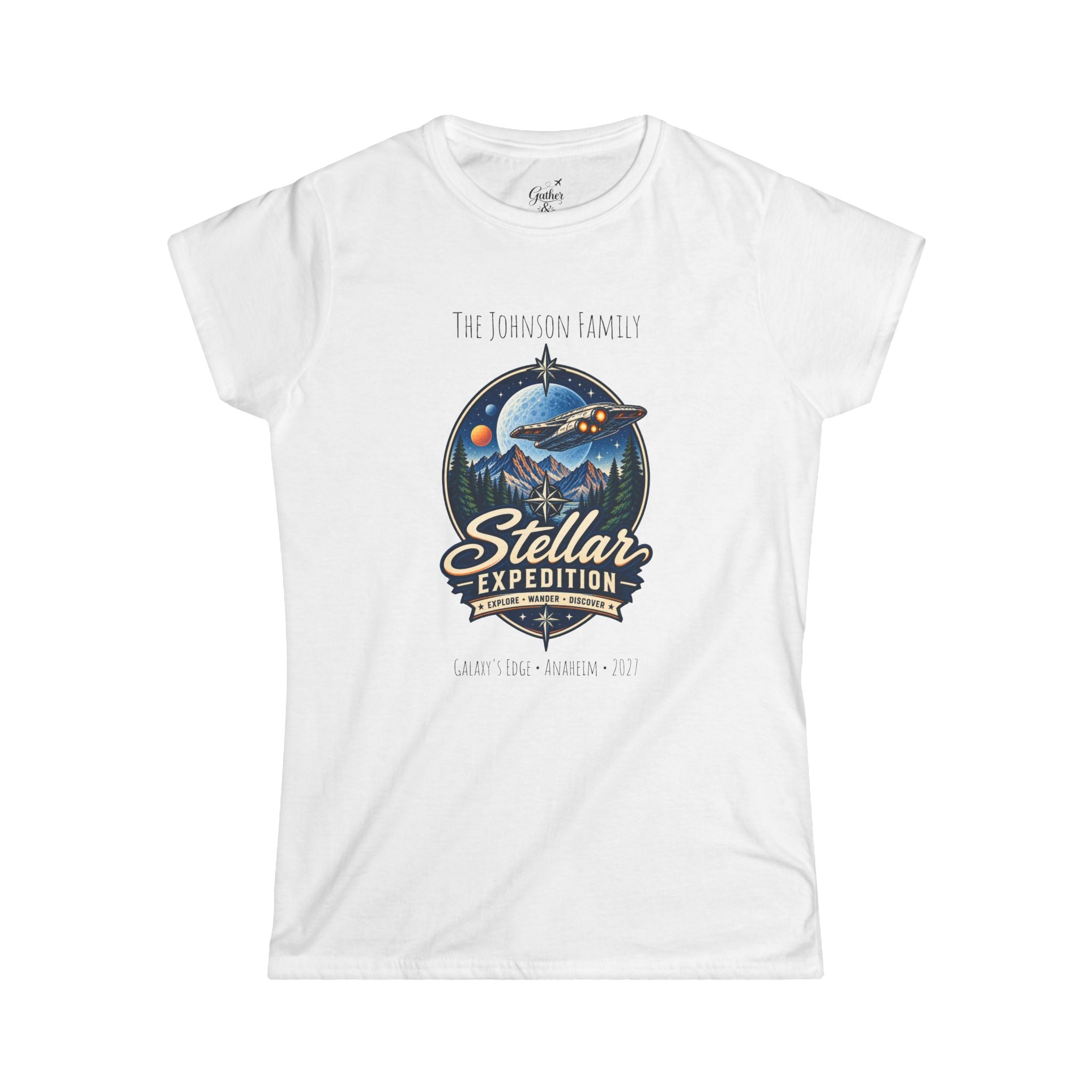 Stellar Expedition Space Adventure Park Ladies Tee