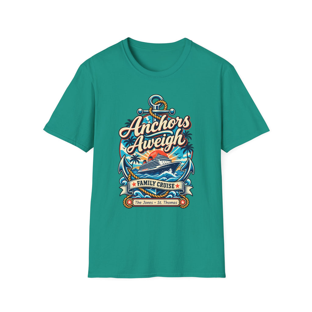 Custom Anchors Aweigh Cruise Tee
