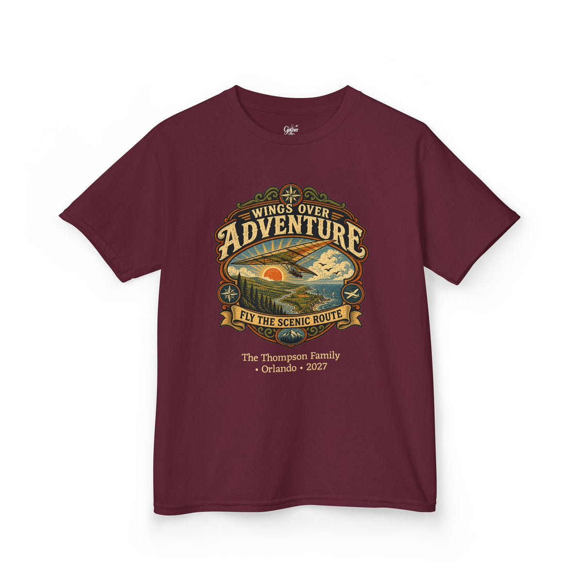 Wings Over Adventure - Kids Tee