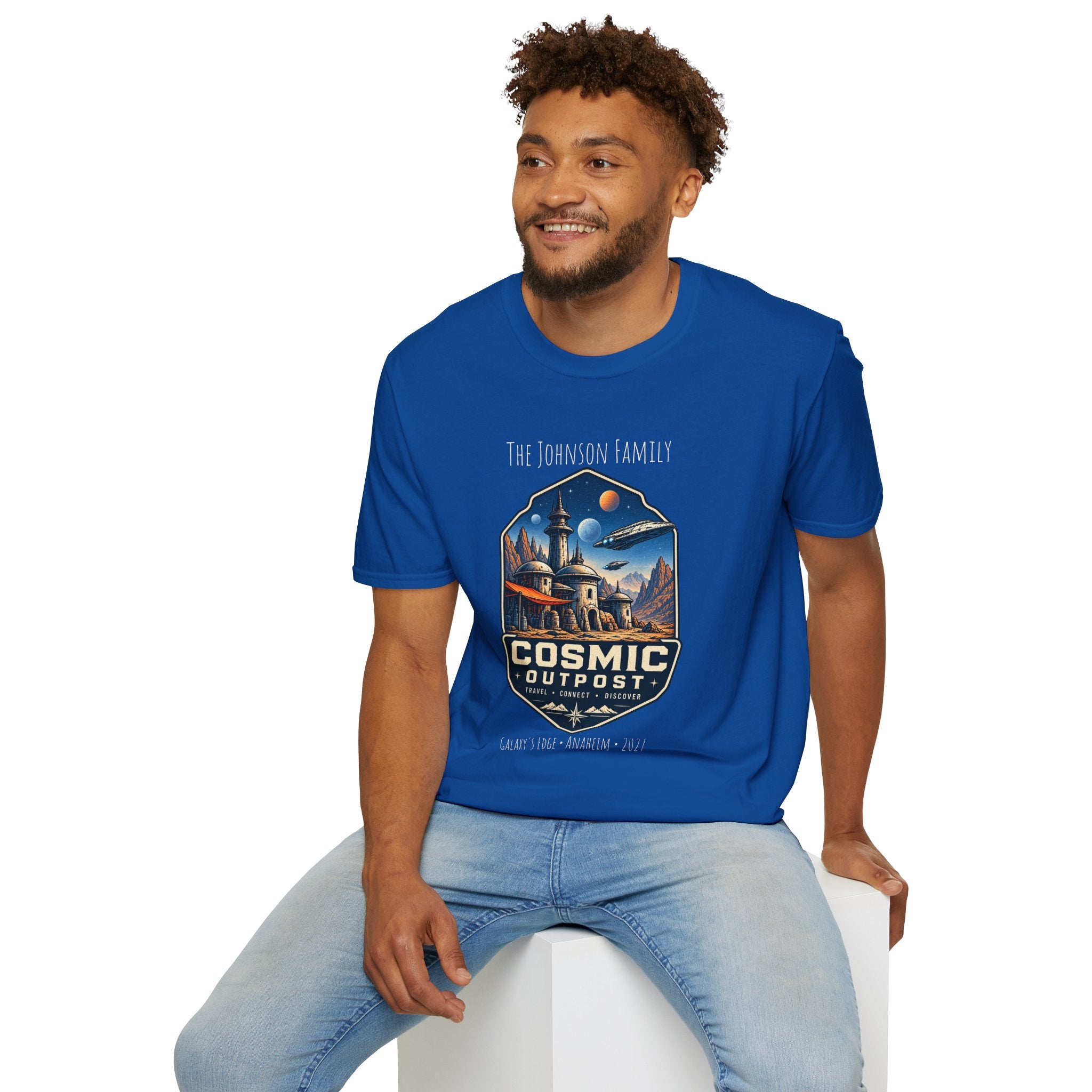 Cosmic Outpost Space Adventure Park Tee