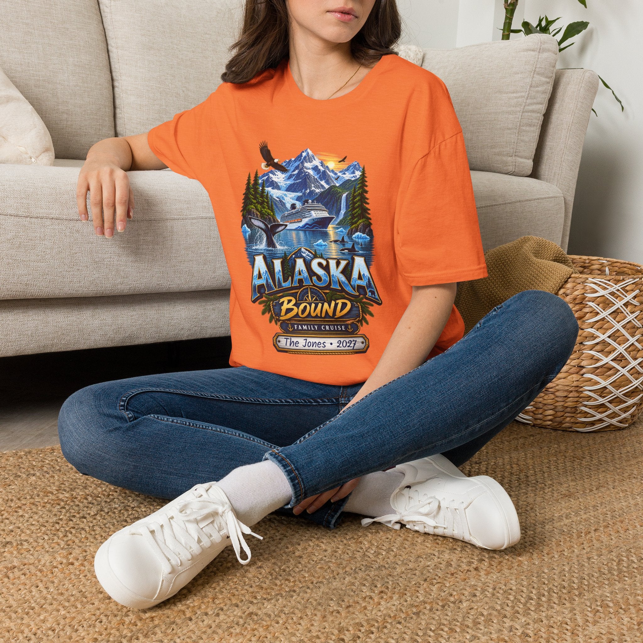 Custom Alaska Bound Cruise Tee