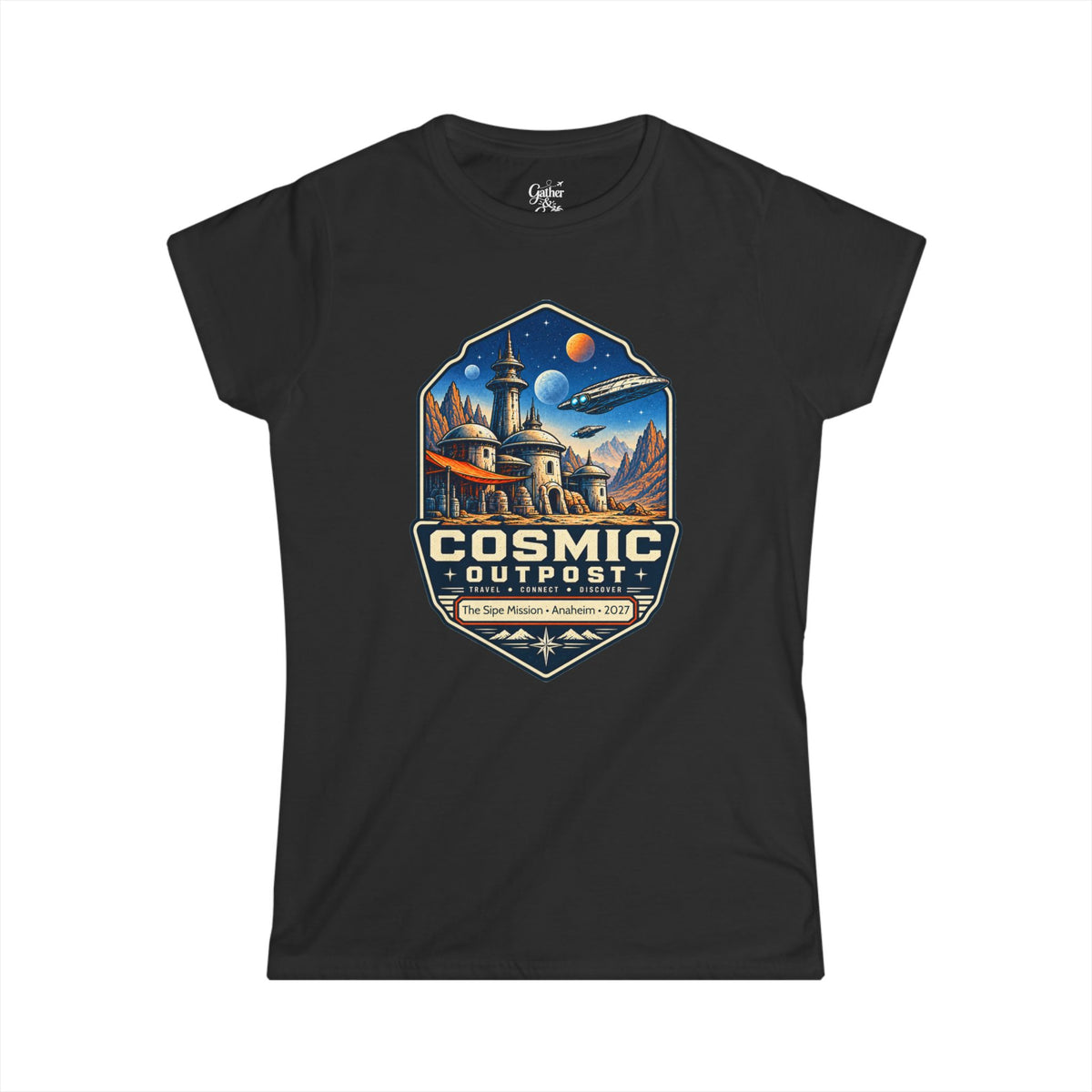 Cosmic Outpost - Ladies Tee