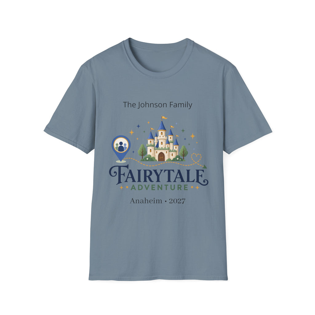 Custom Fairytale Adventure Tee (blue)