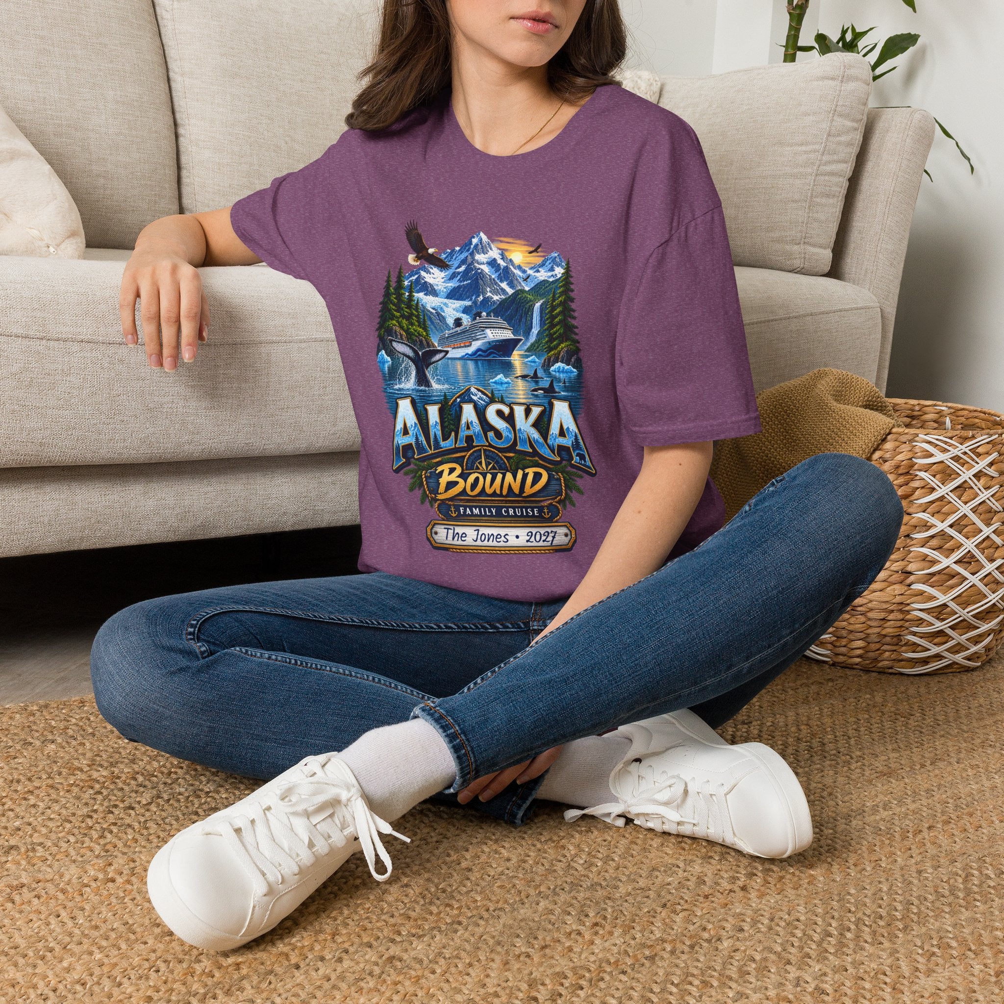 Custom Alaska Bound Cruise Tee