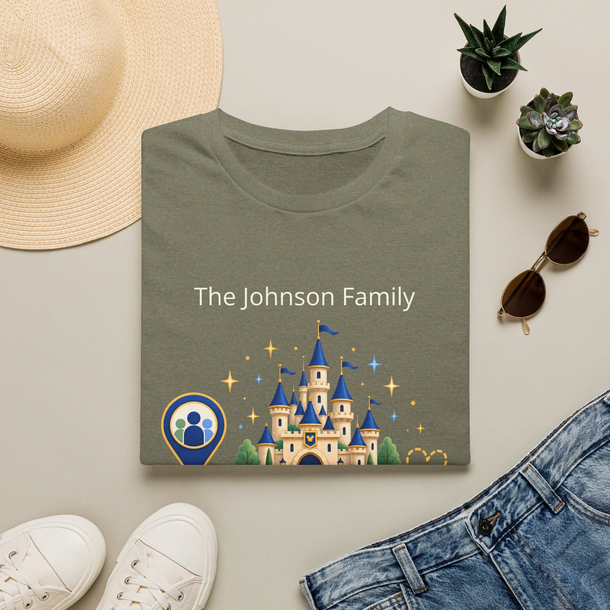 Custom Fairytale Adventure Tee (blue)