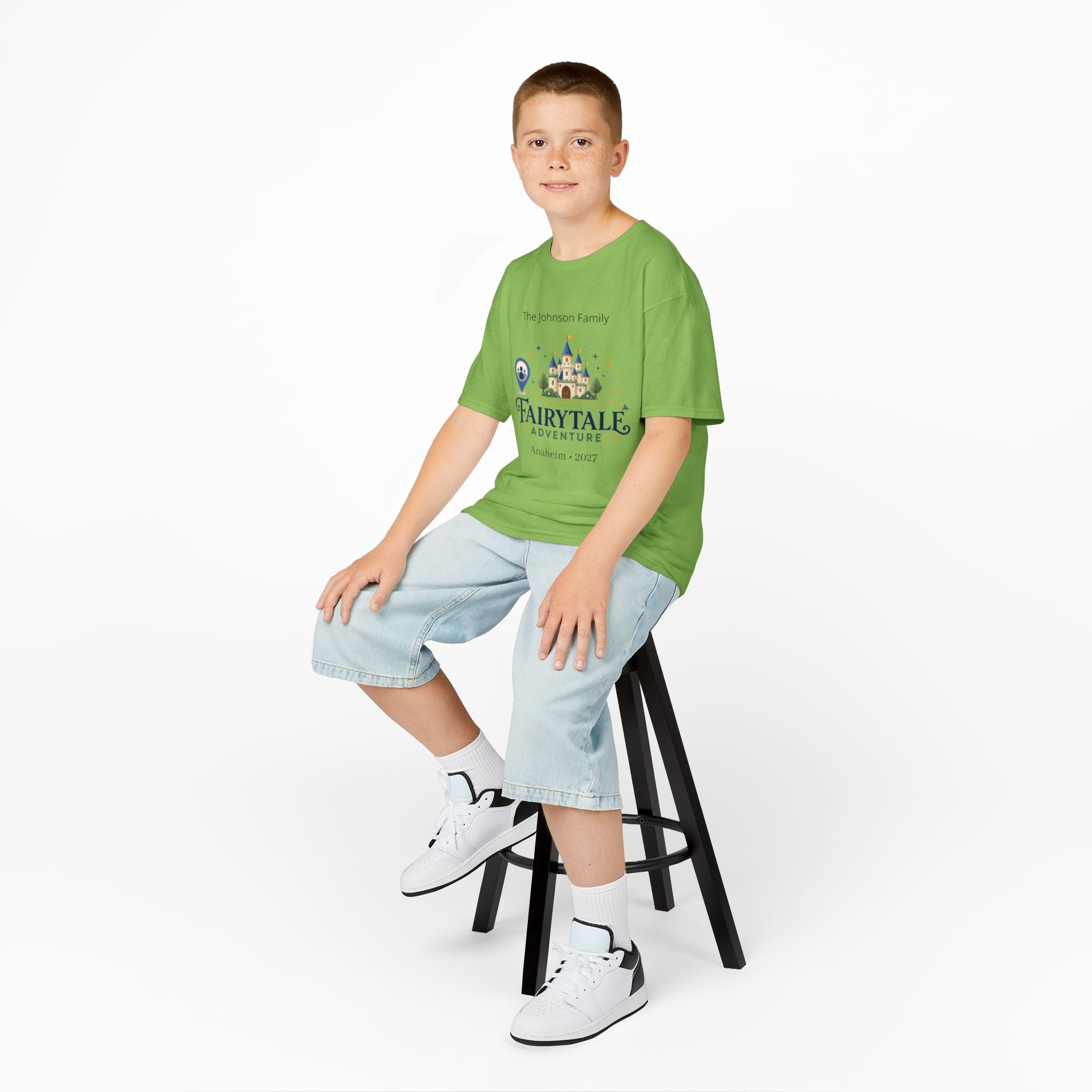 Fairytale Adventure Kids Tee (blue)