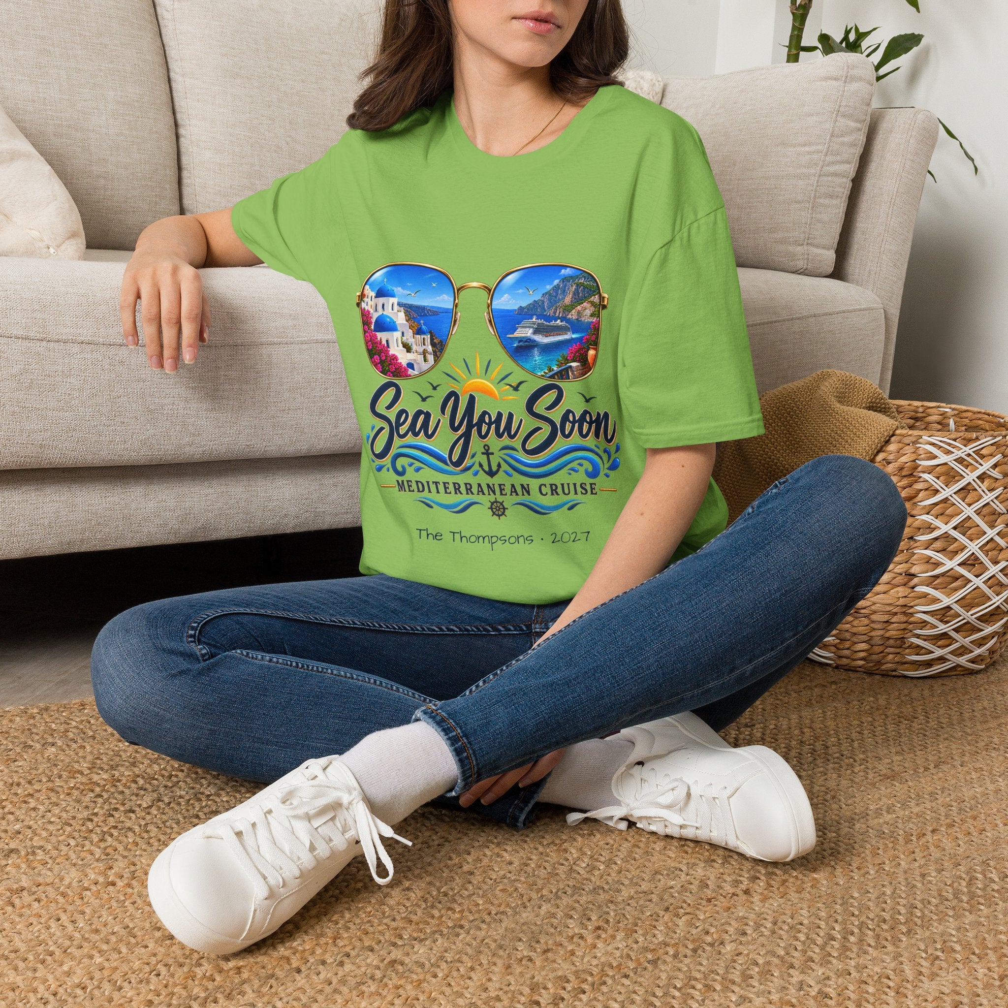 Mediterranean Cruise Sea You Soon Tee