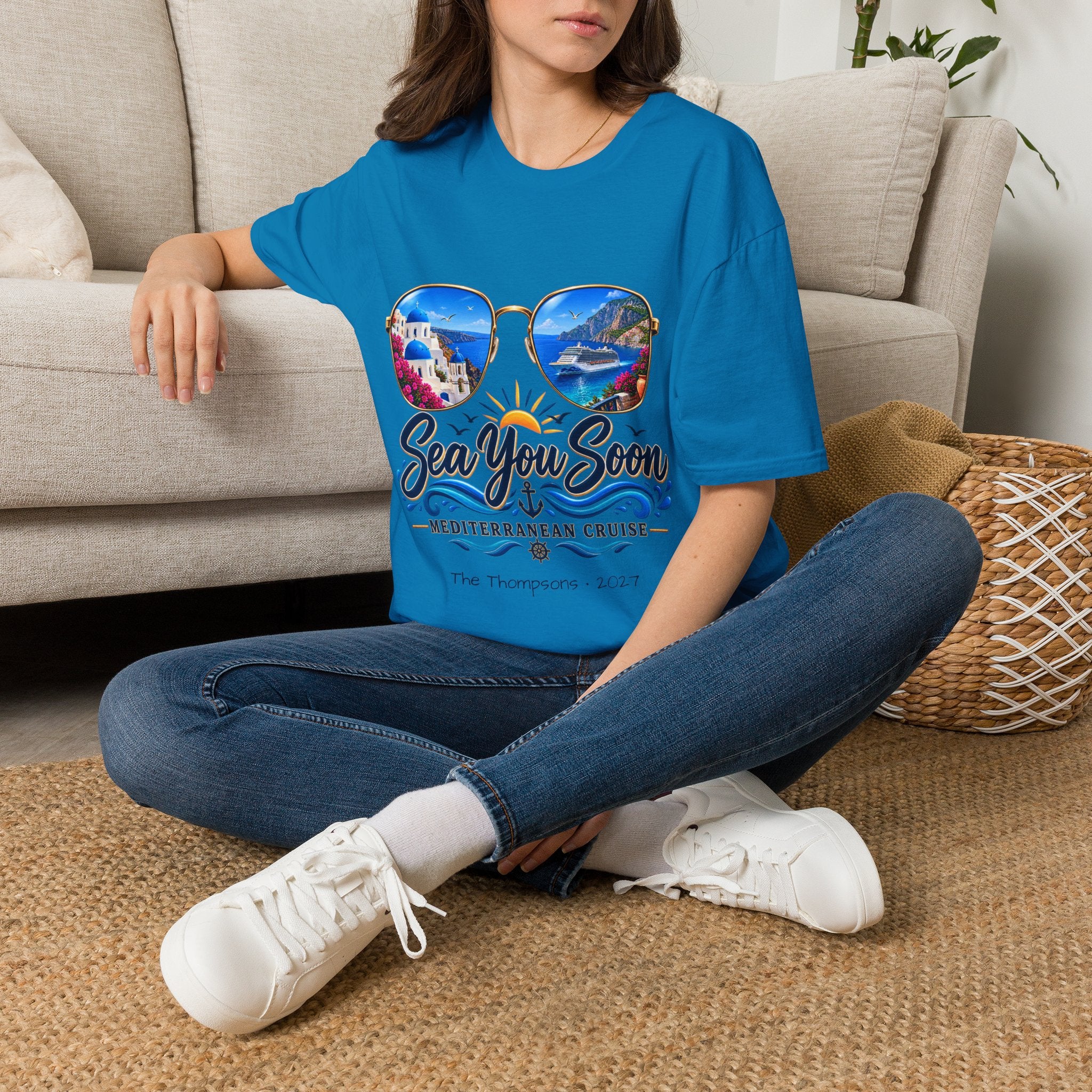Mediterranean Cruise Sea You Soon Tee