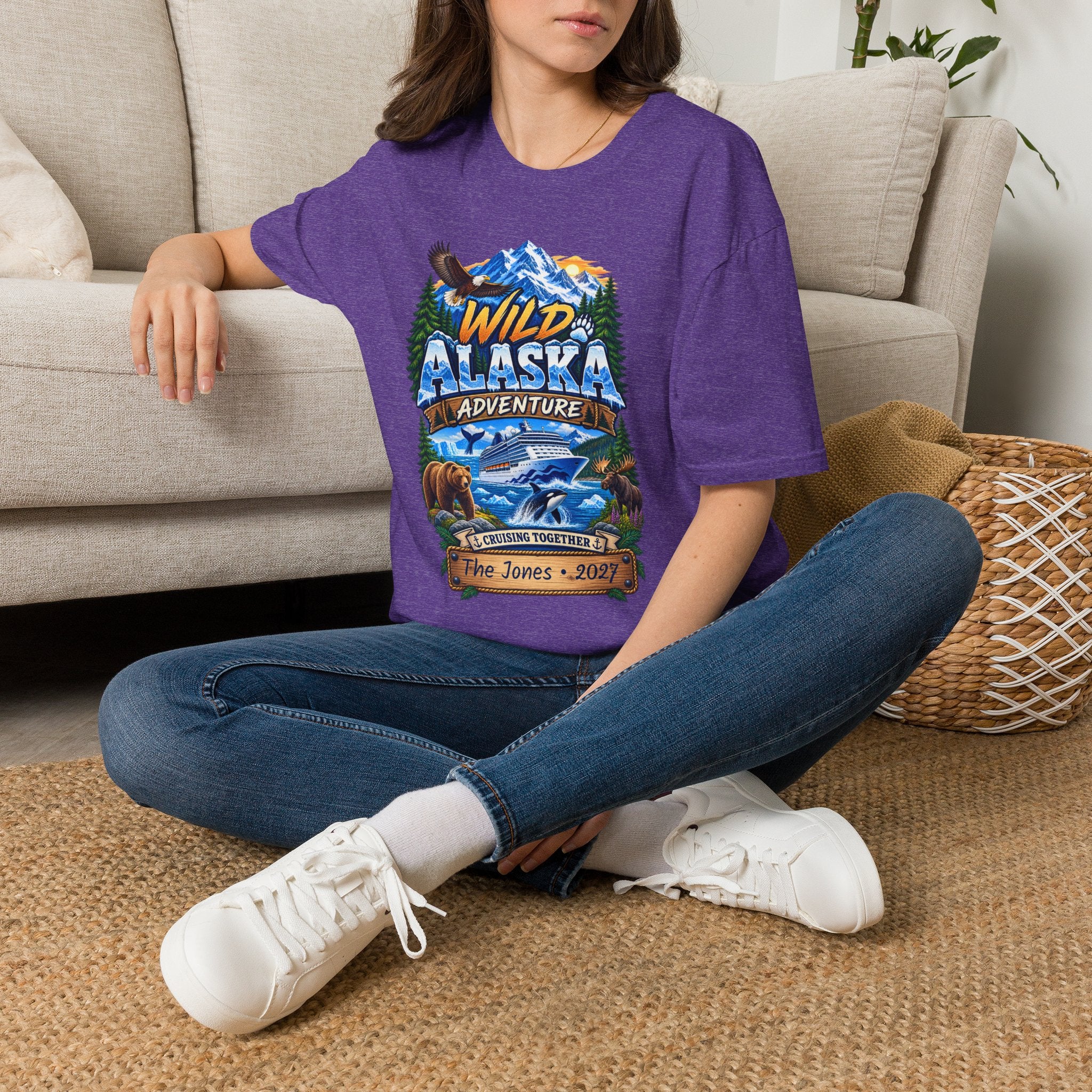 Custom Wild Alaska Cruise Tee