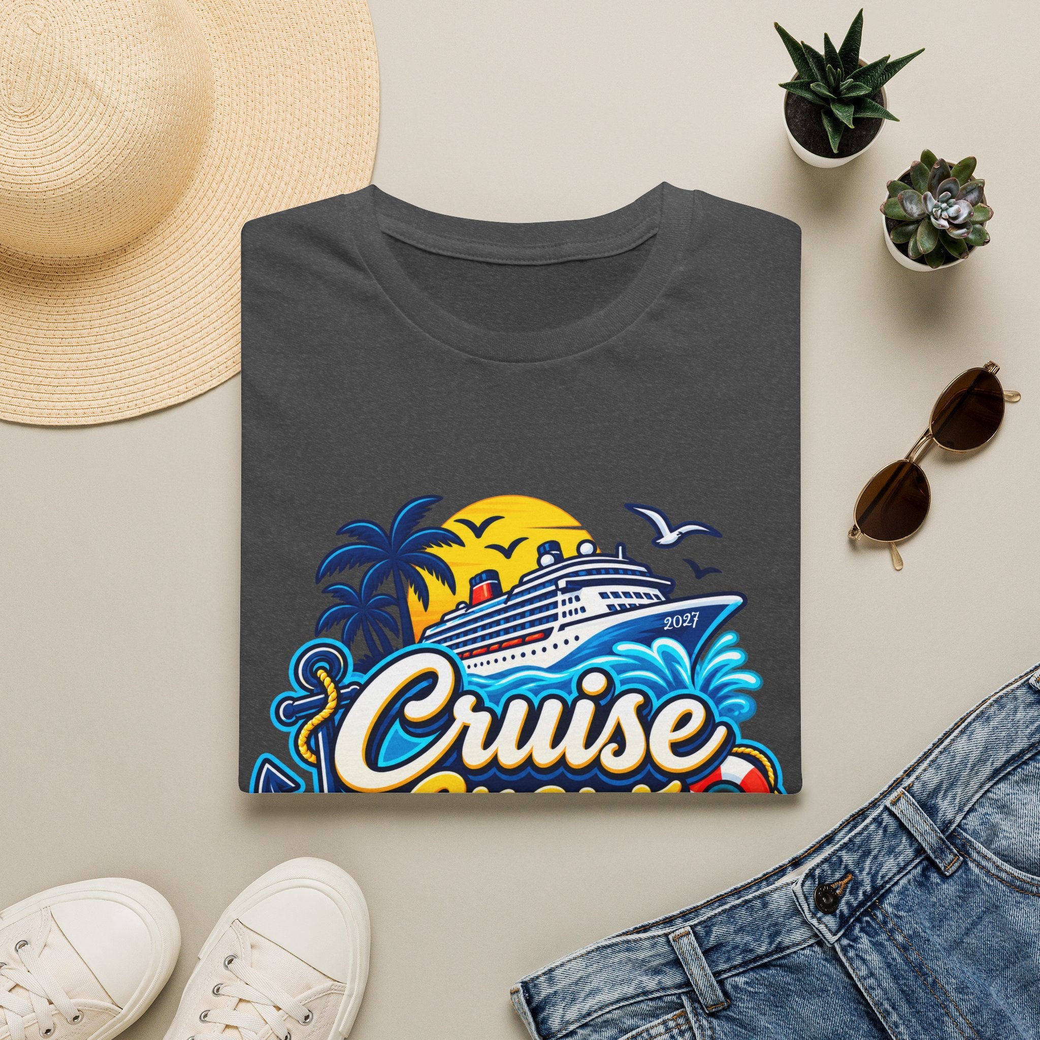Custom Cruise Crew Tee