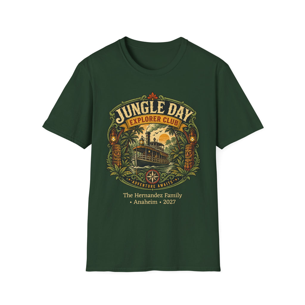 Jungle Day Explorer Club - Unisex Tee