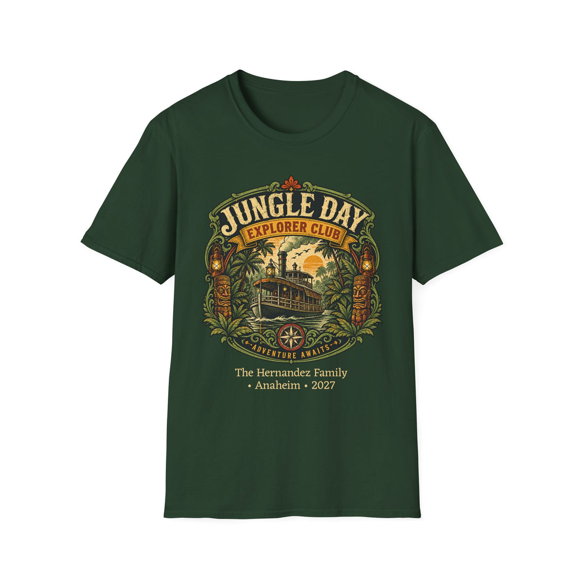 Jungle Day Explorer Club - Unisex Tee