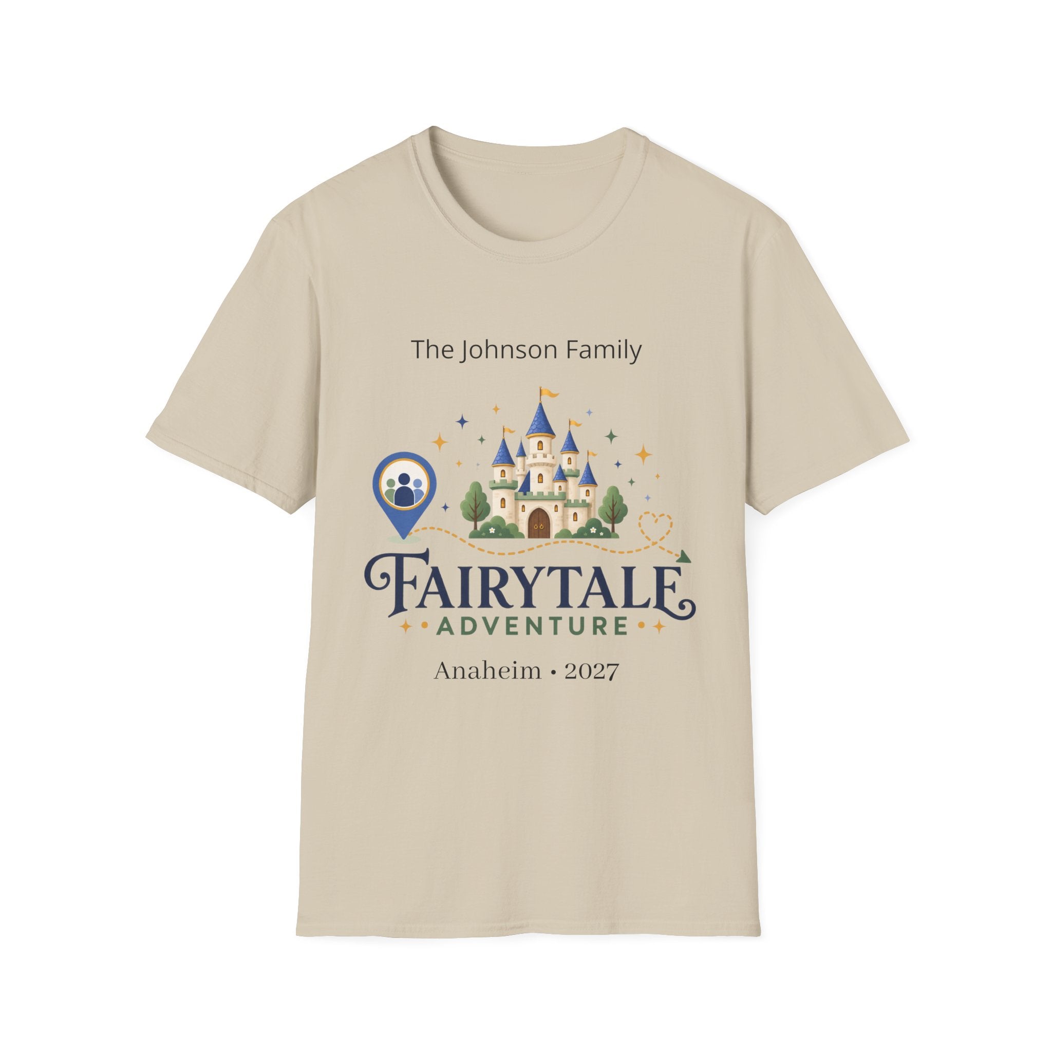 Custom Fairytale Adventure Tee (blue)