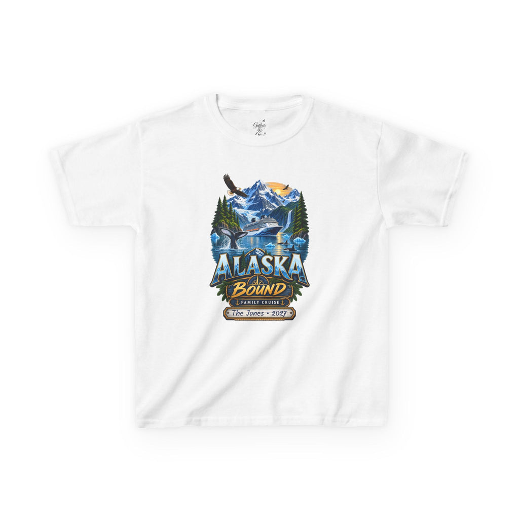 Alaska Bound Cruise Kids Tee