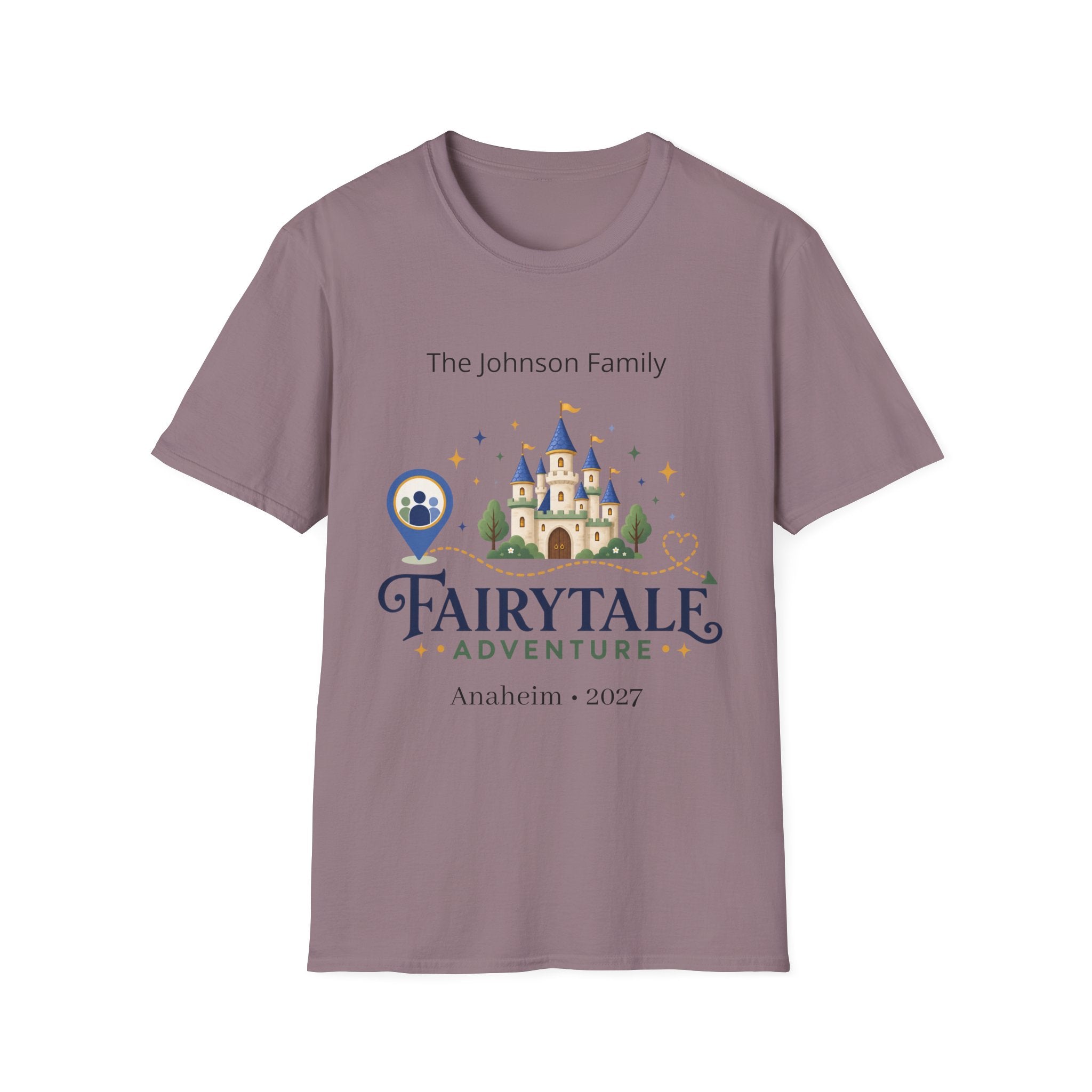 Custom Fairytale Adventure Tee (blue)