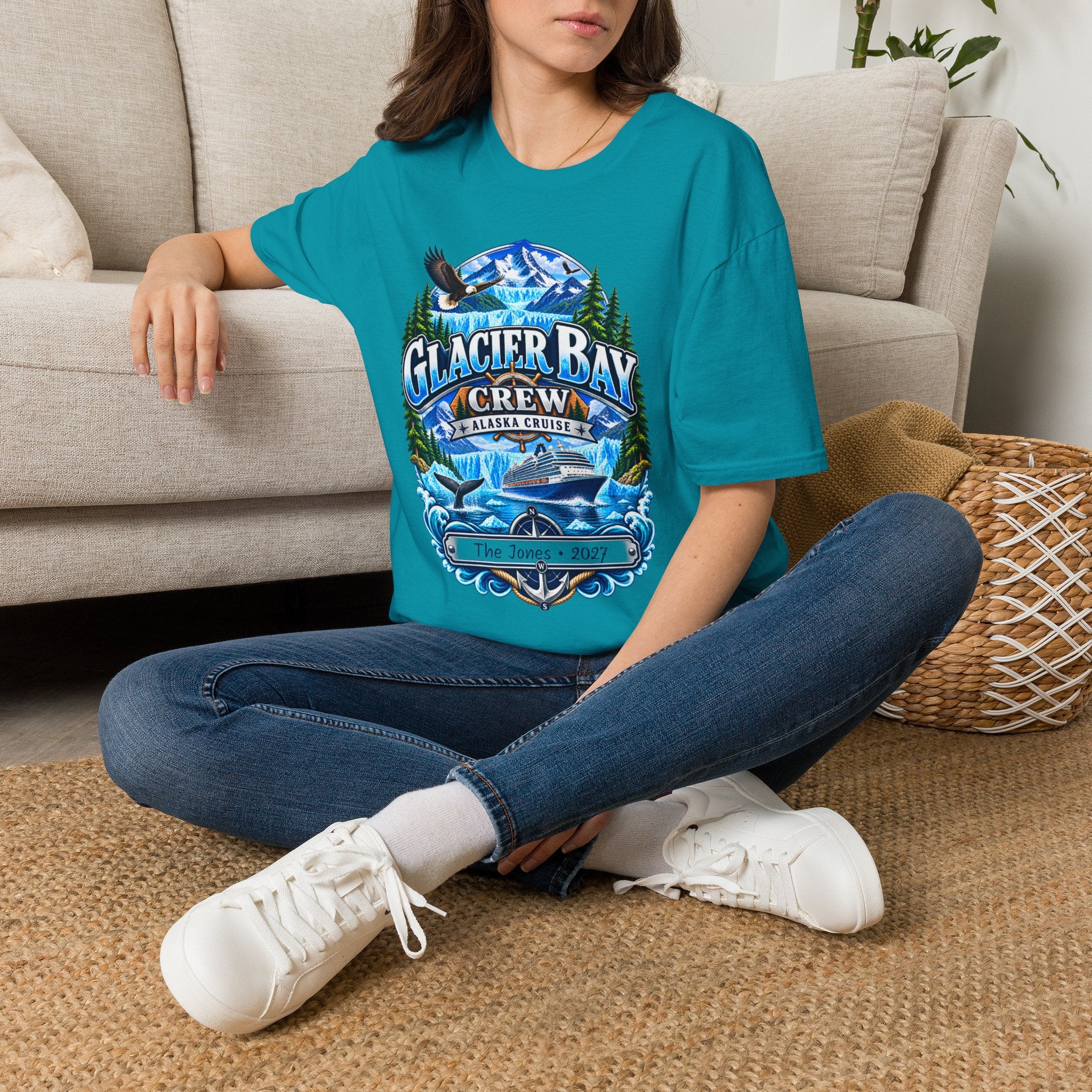 Custom Glacier Bay Alaska Cruise Tee