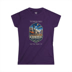 Cosmic Outpost Space Adventure Park Ladies Tee