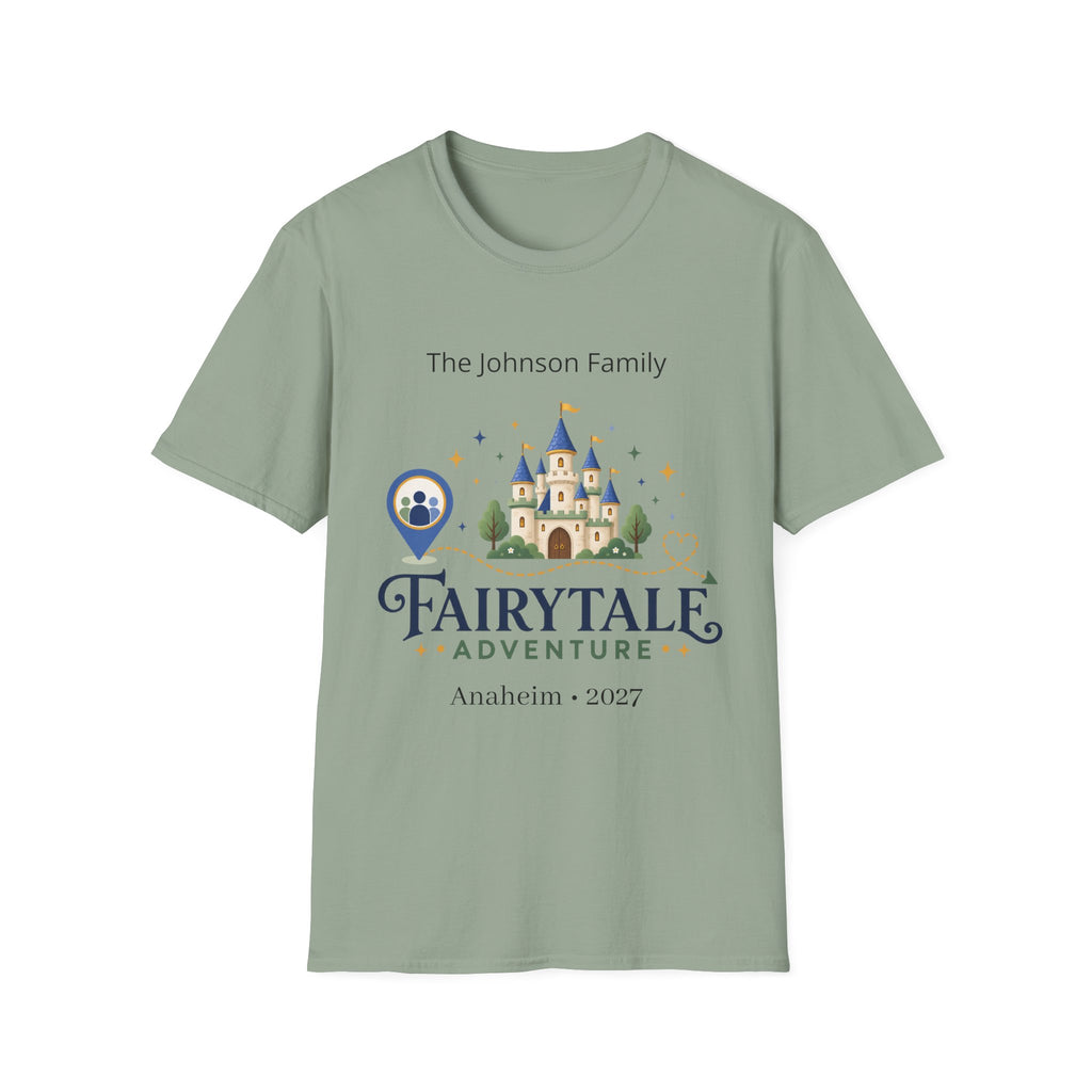Custom Fairytale Adventure Tee (blue)