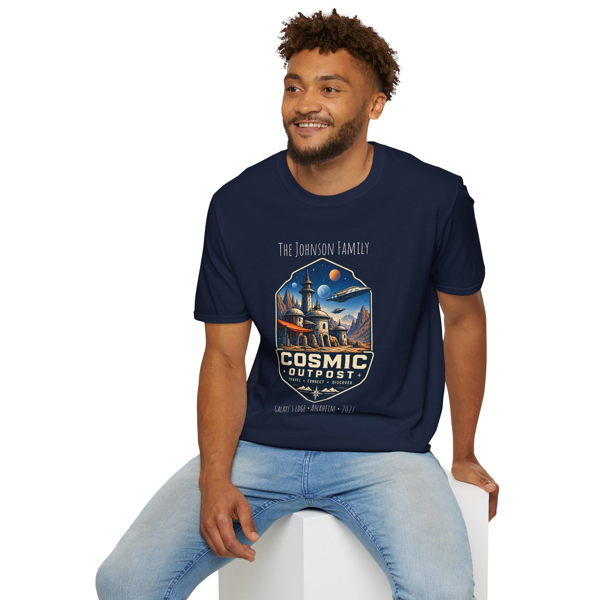 Cosmic Outpost Space Adventure Park Tee