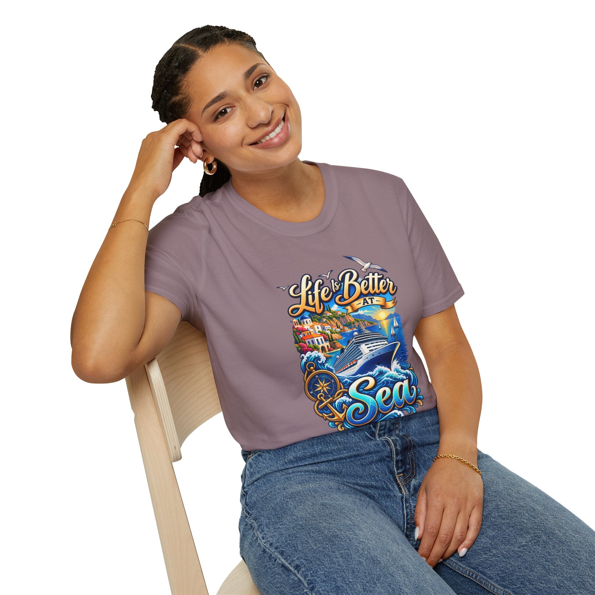 Mediterranean Cruise Life is Better at Sea Tee