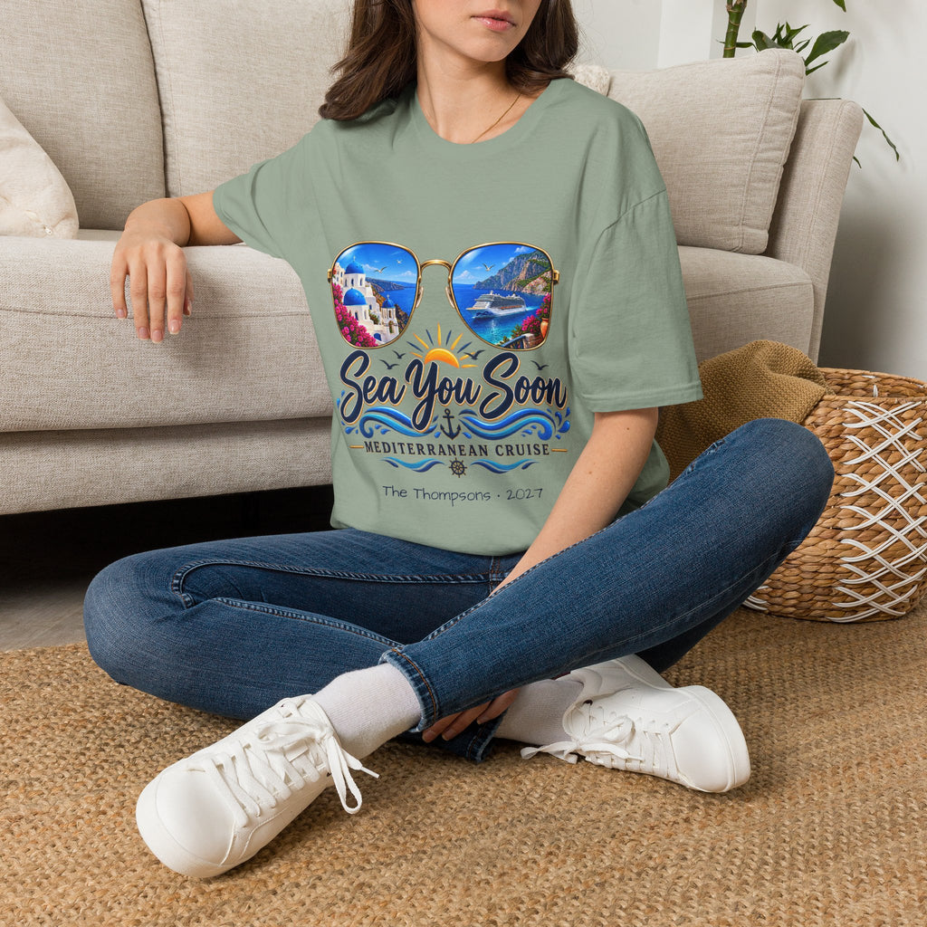Mediterranean Cruise Sea You Soon Tee
