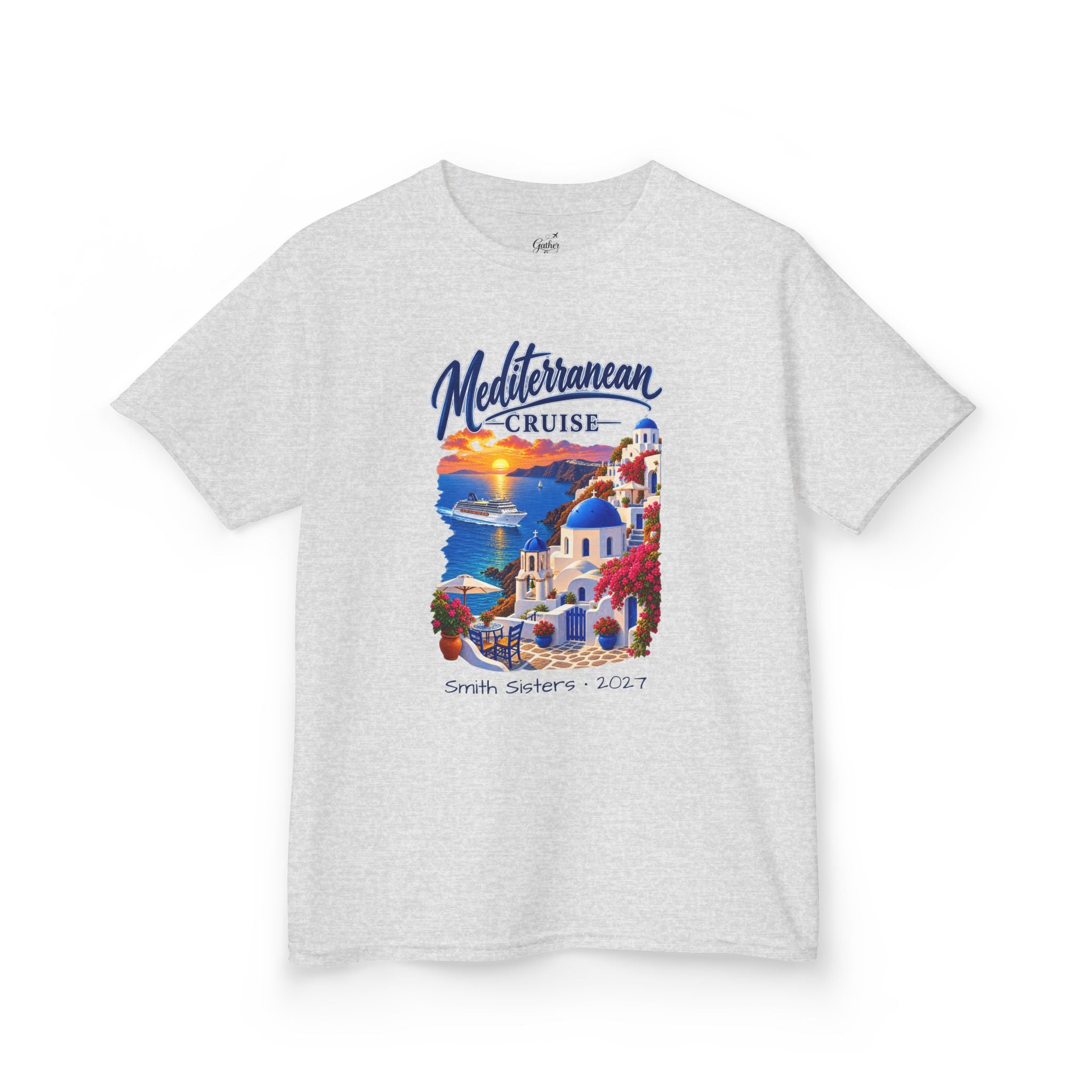 Mediterranean Cruise Kids Tee