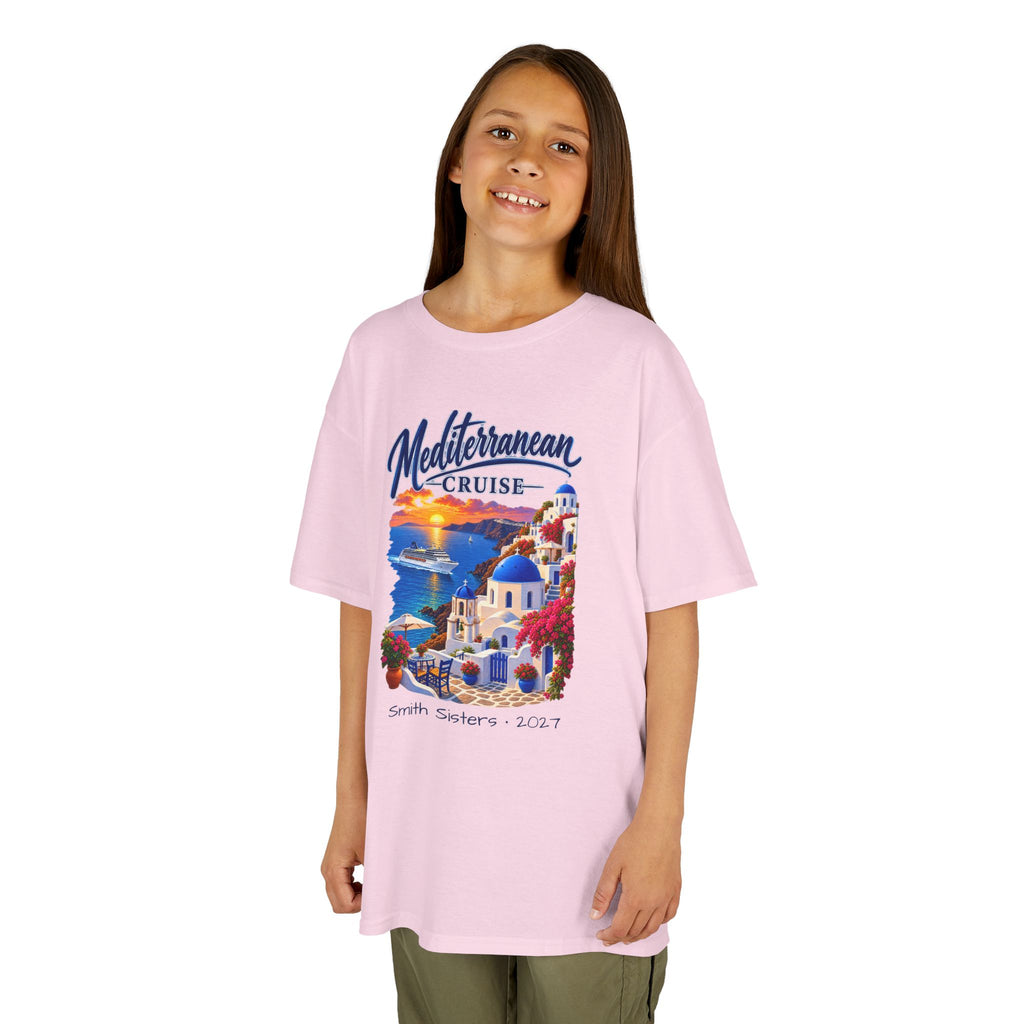 Mediterranean Cruise Kids Tee
