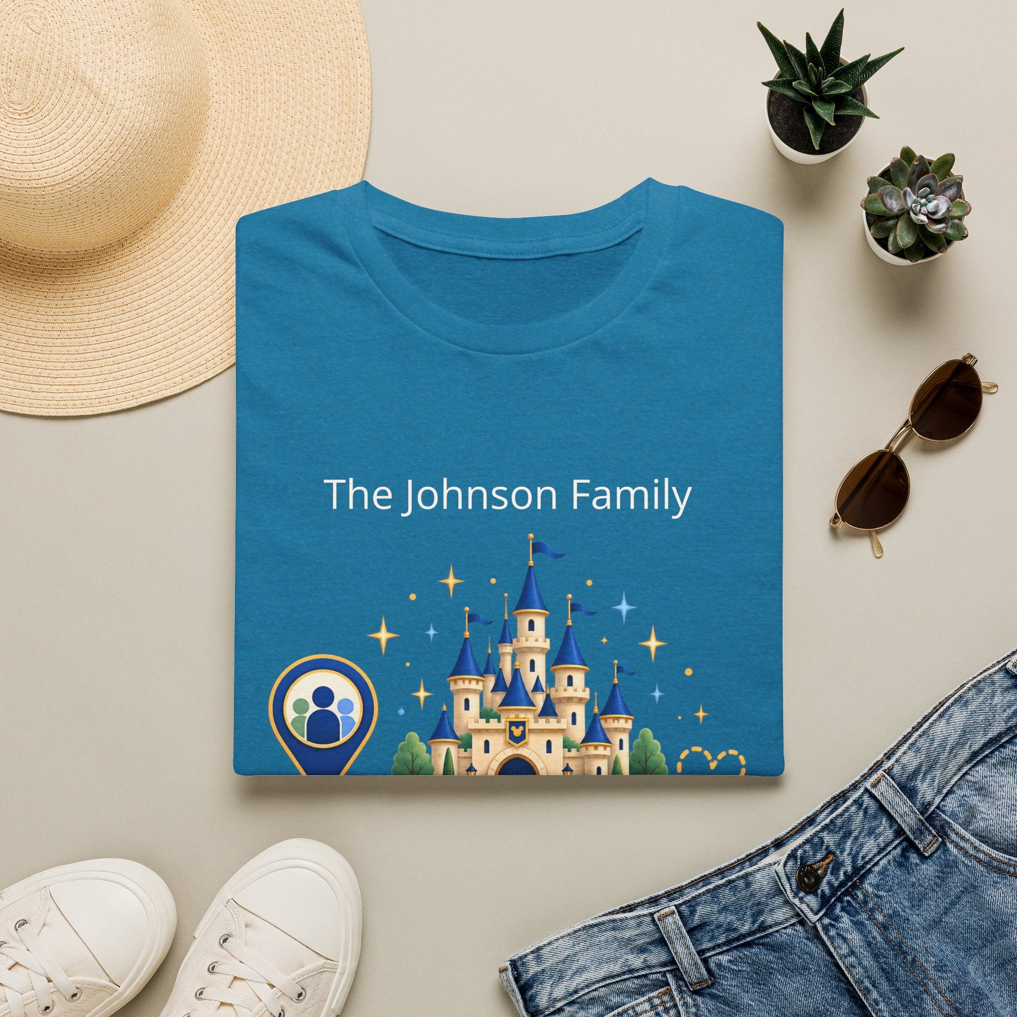 Custom Fairytale Adventure Tee (blue)