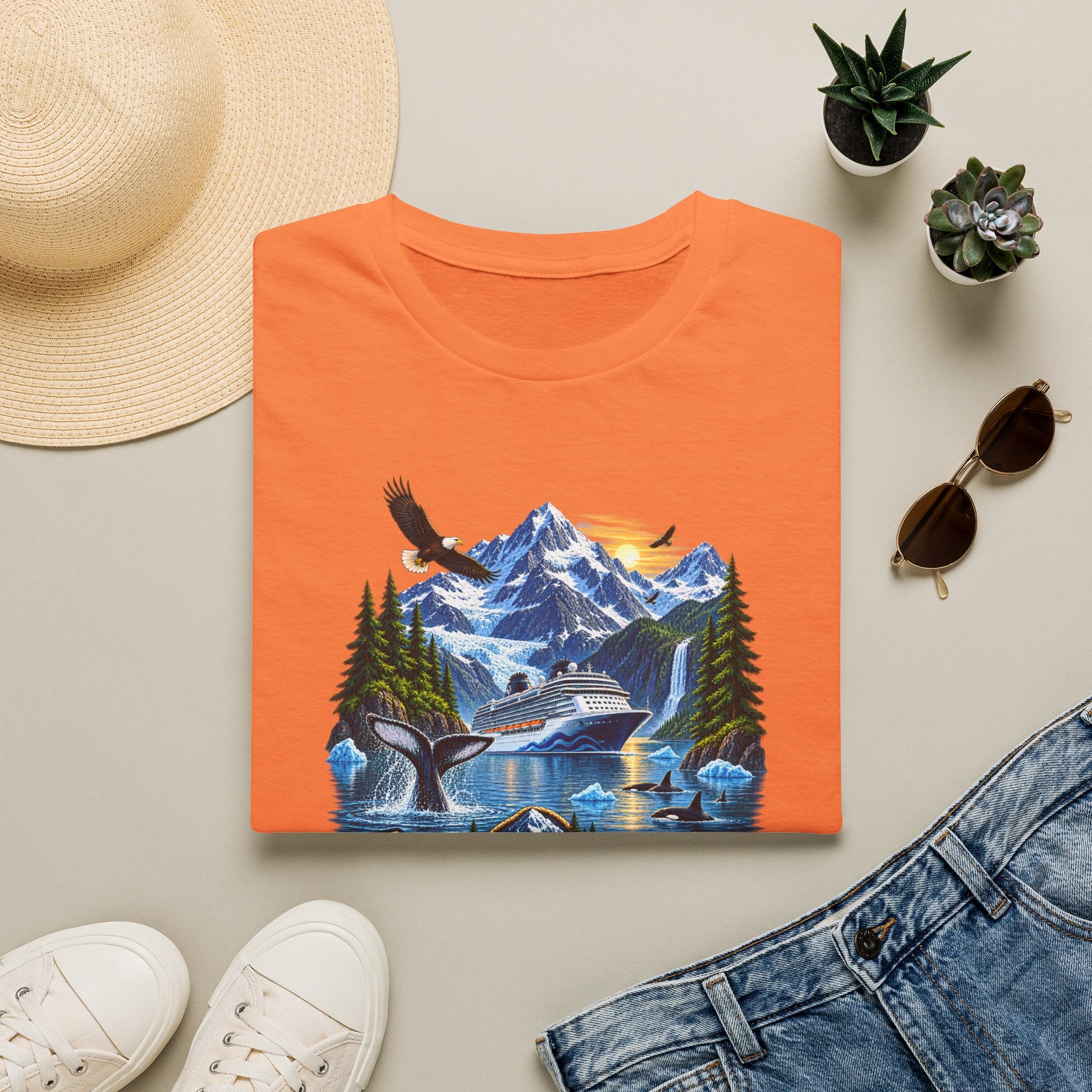 Custom Alaska Bound Cruise Tee