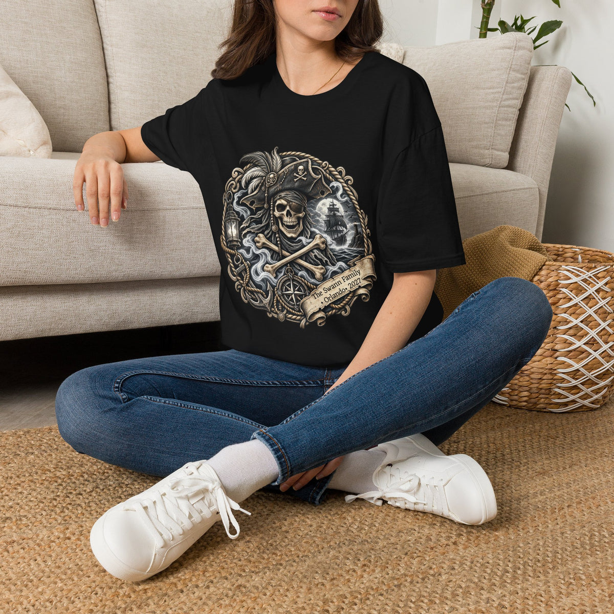 Ghostly Pirate Swann - Unisex Tee