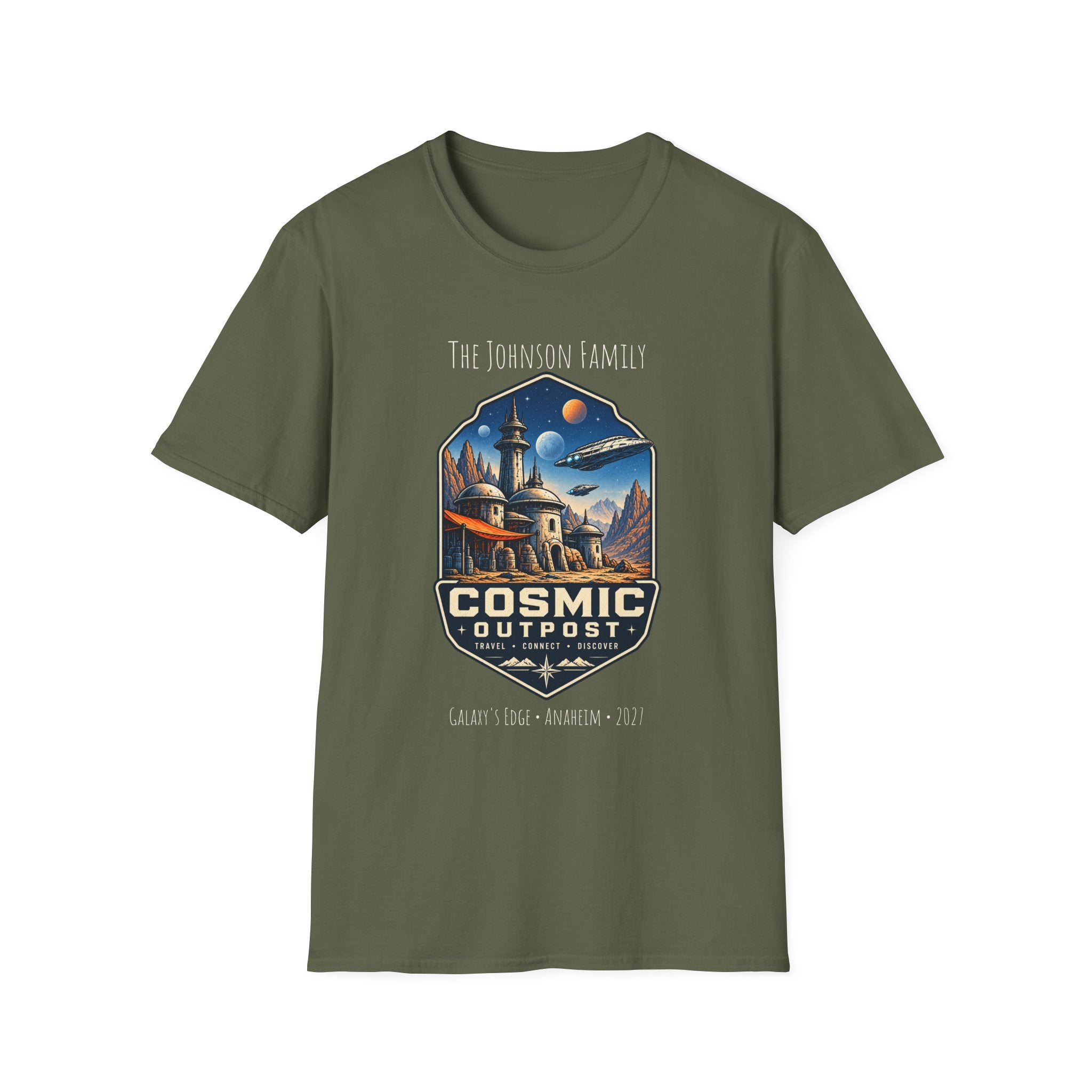 Cosmic Outpost Space Adventure Park Tee