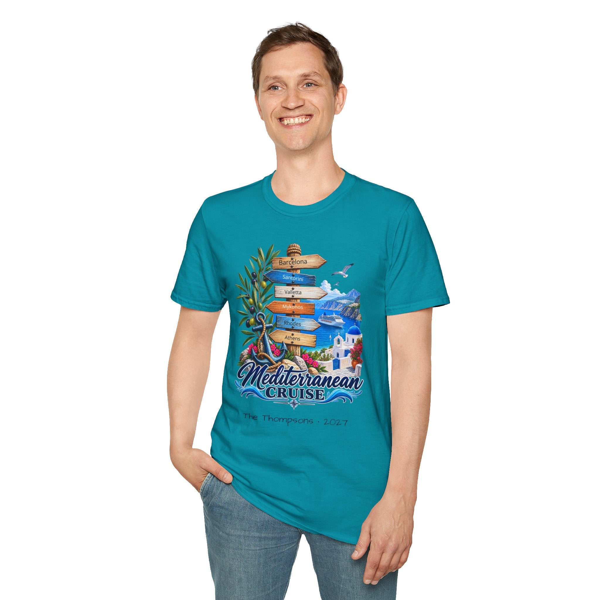 Mediterranean Cruise Ports of Call Tee