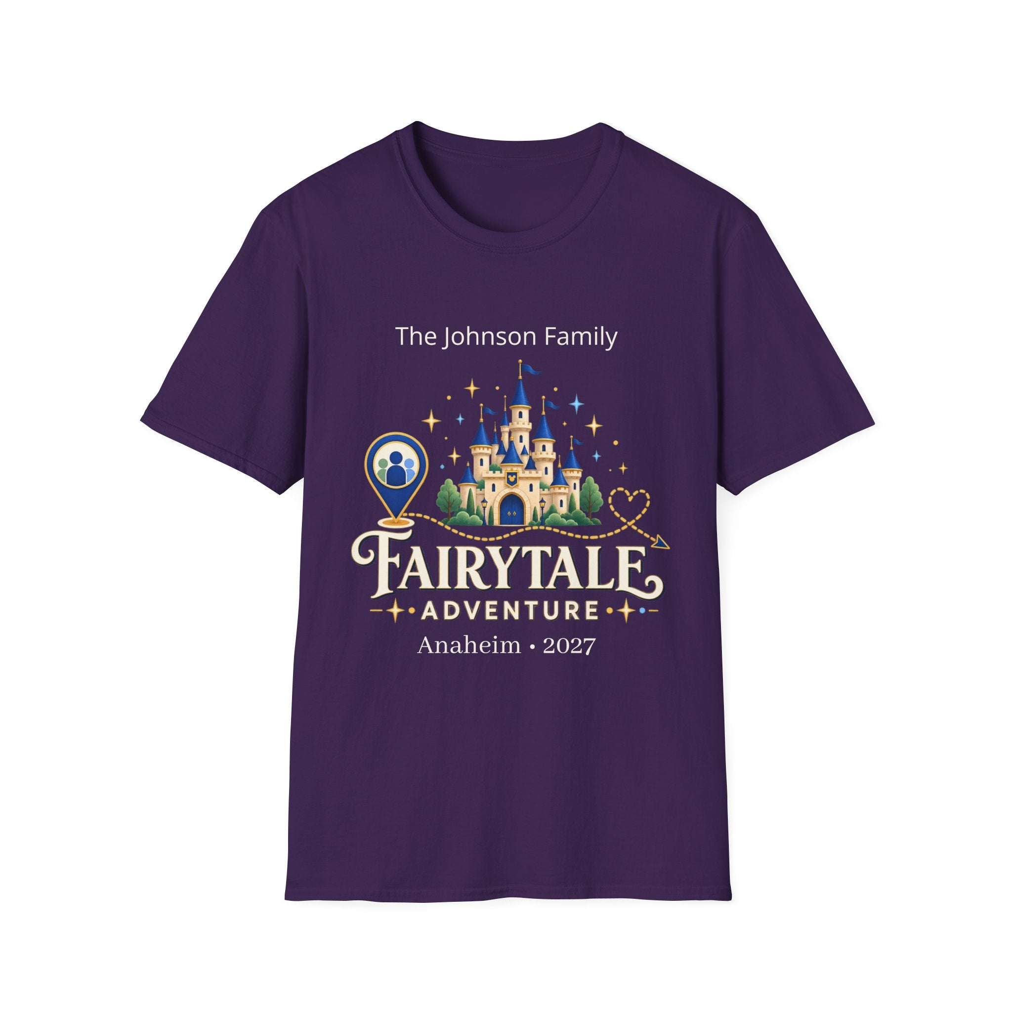 Custom Fairytale Adventure Tee (blue)