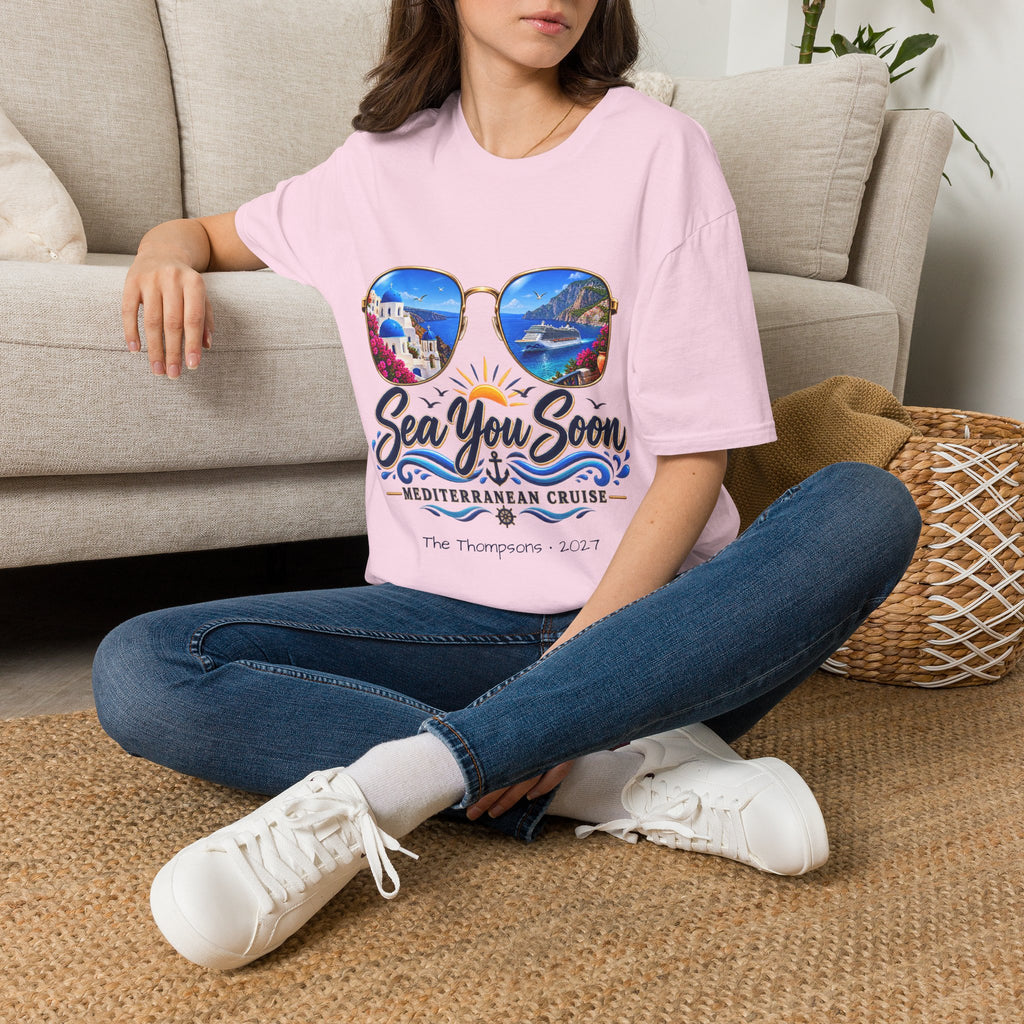 Mediterranean Cruise Sea You Soon Tee