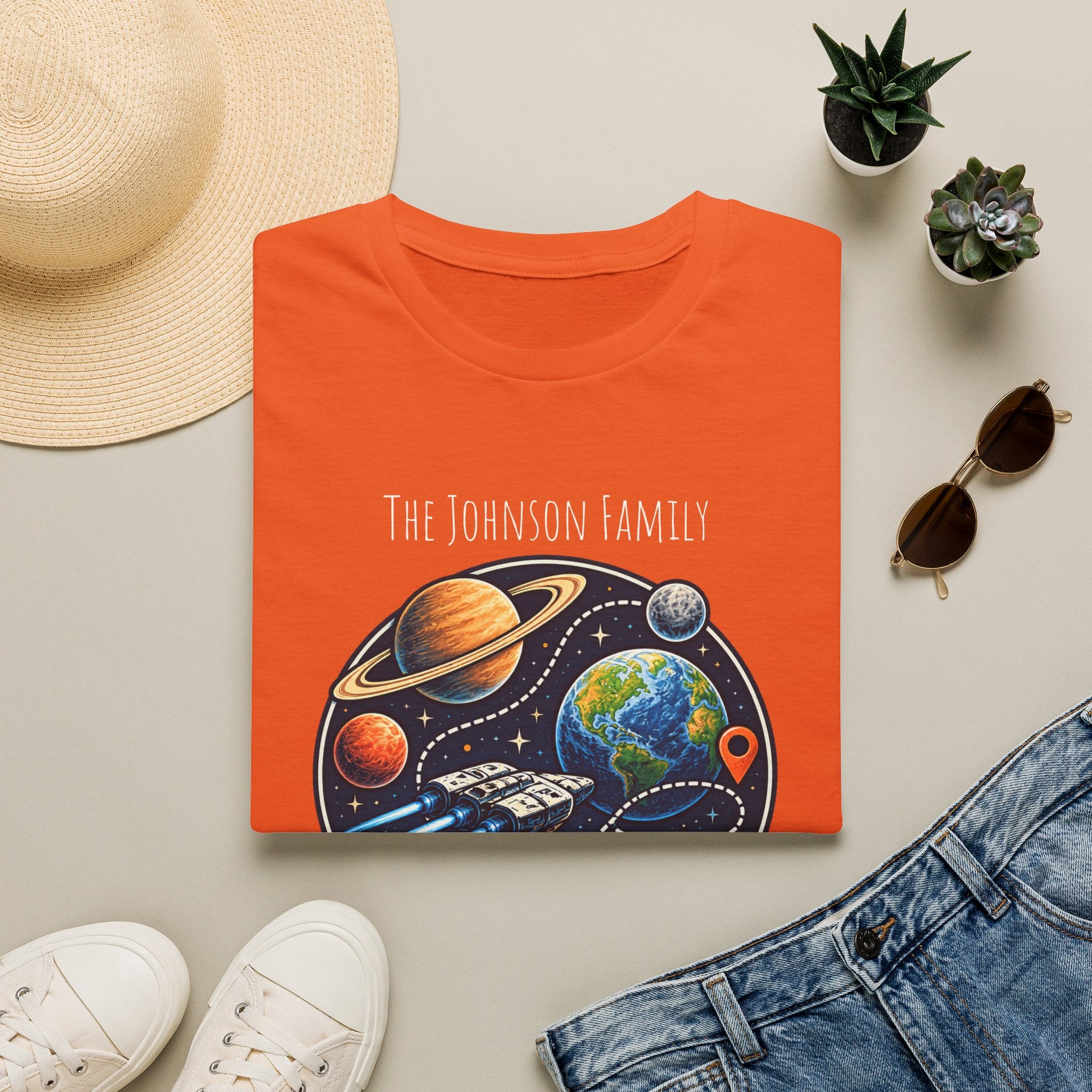 Planet Hopper Crew Space Adventure Park Tee
