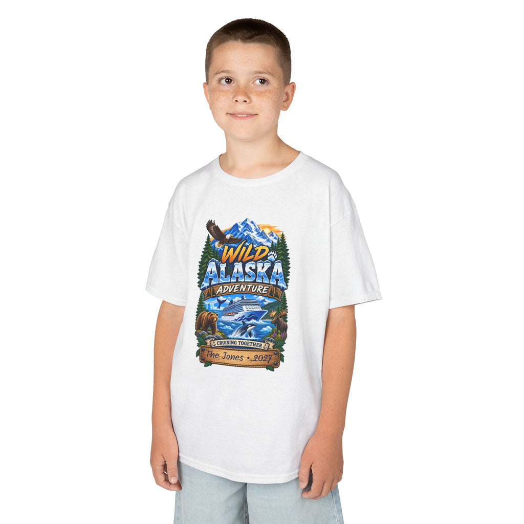 Wild Alaska Kids Cruise Tee