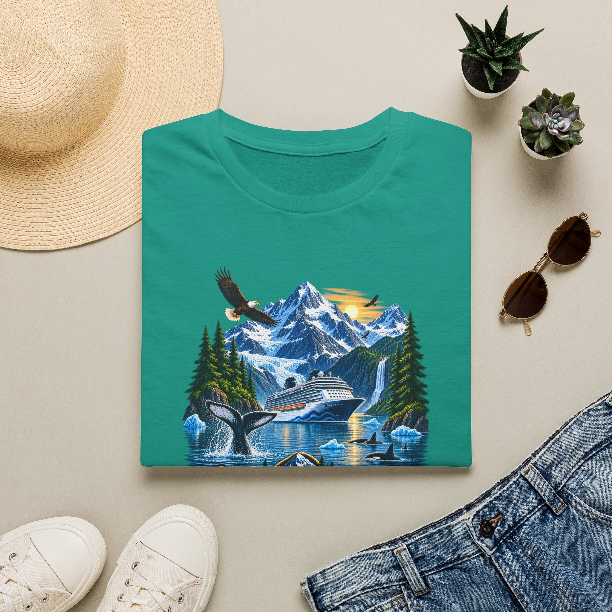 Custom Alaska Bound Cruise Tee