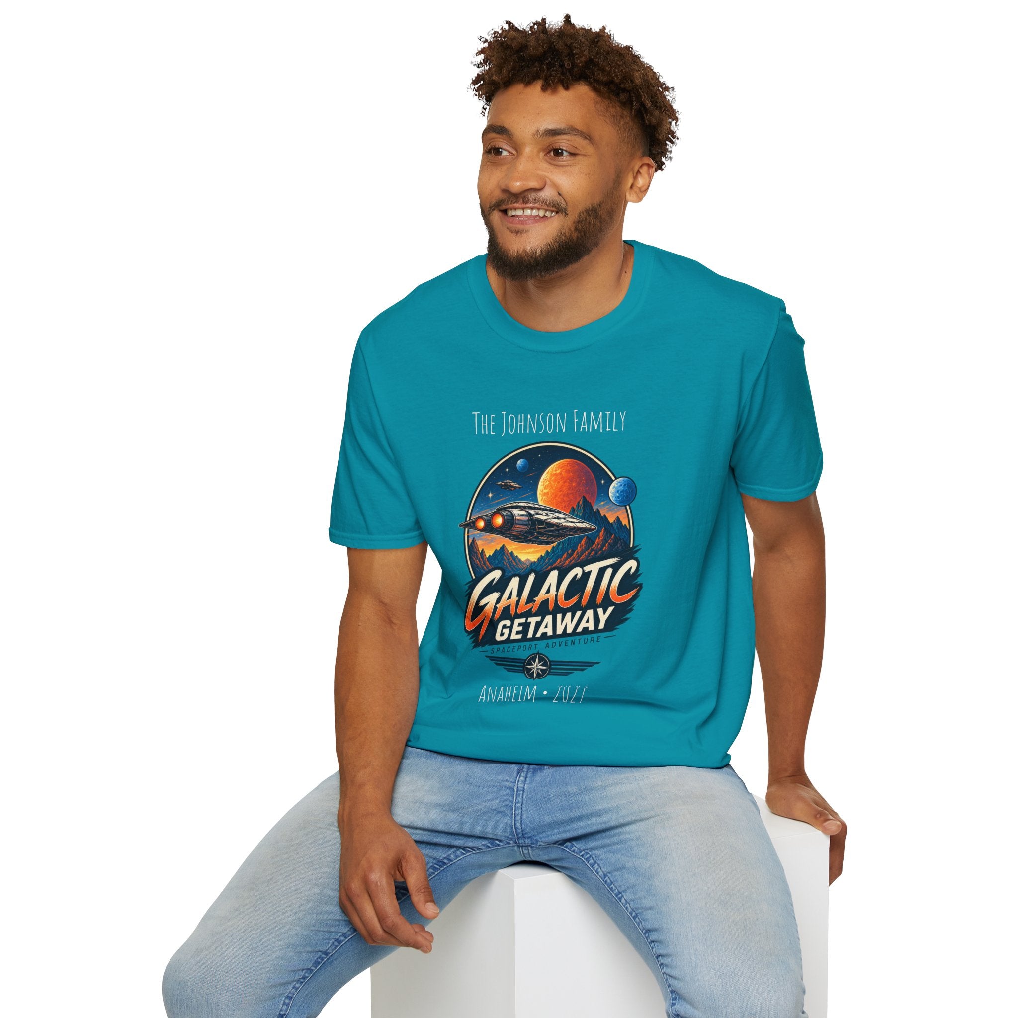 Galactic Getaway Space Adventure Park Tee