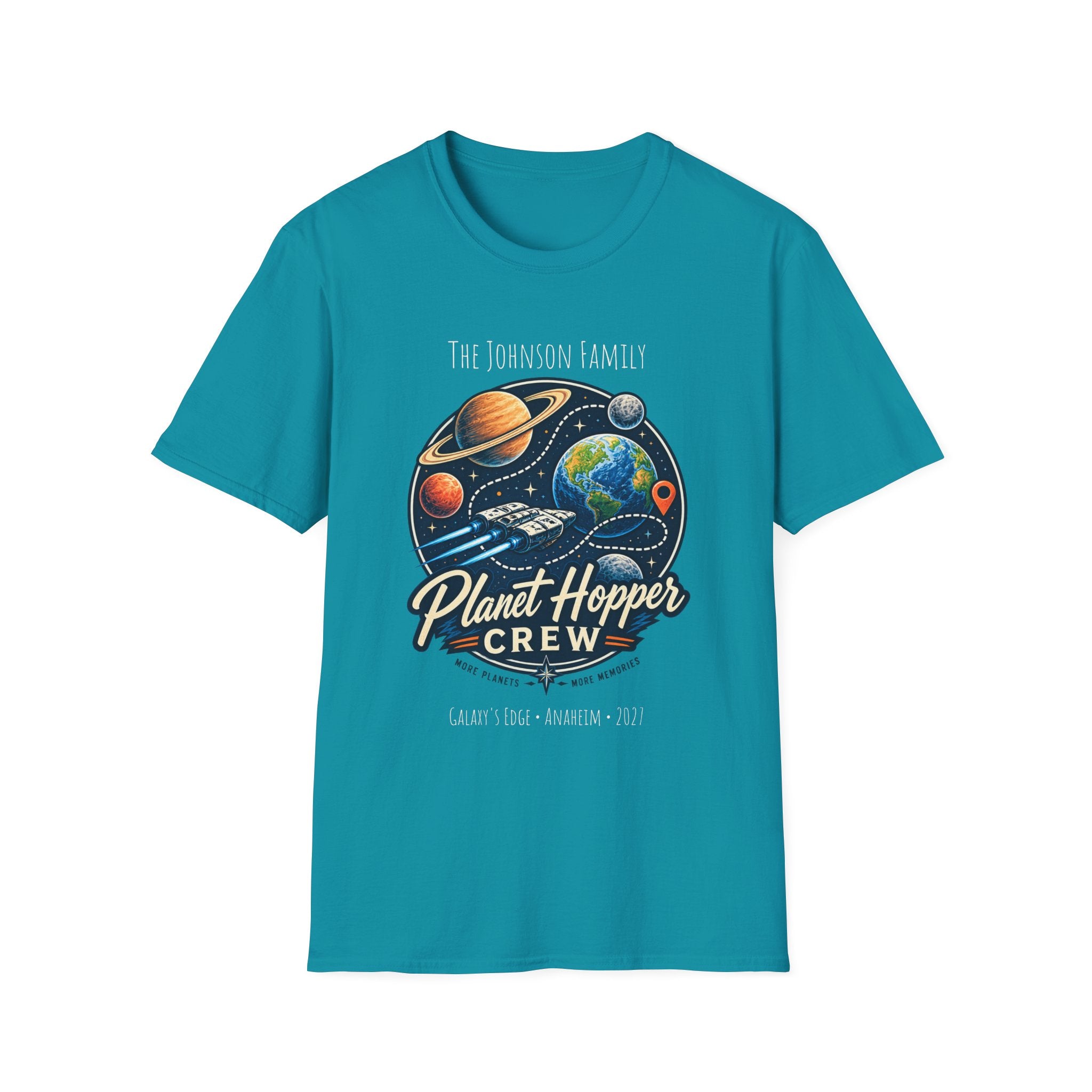 Planet Hopper Crew Space Adventure Park Tee