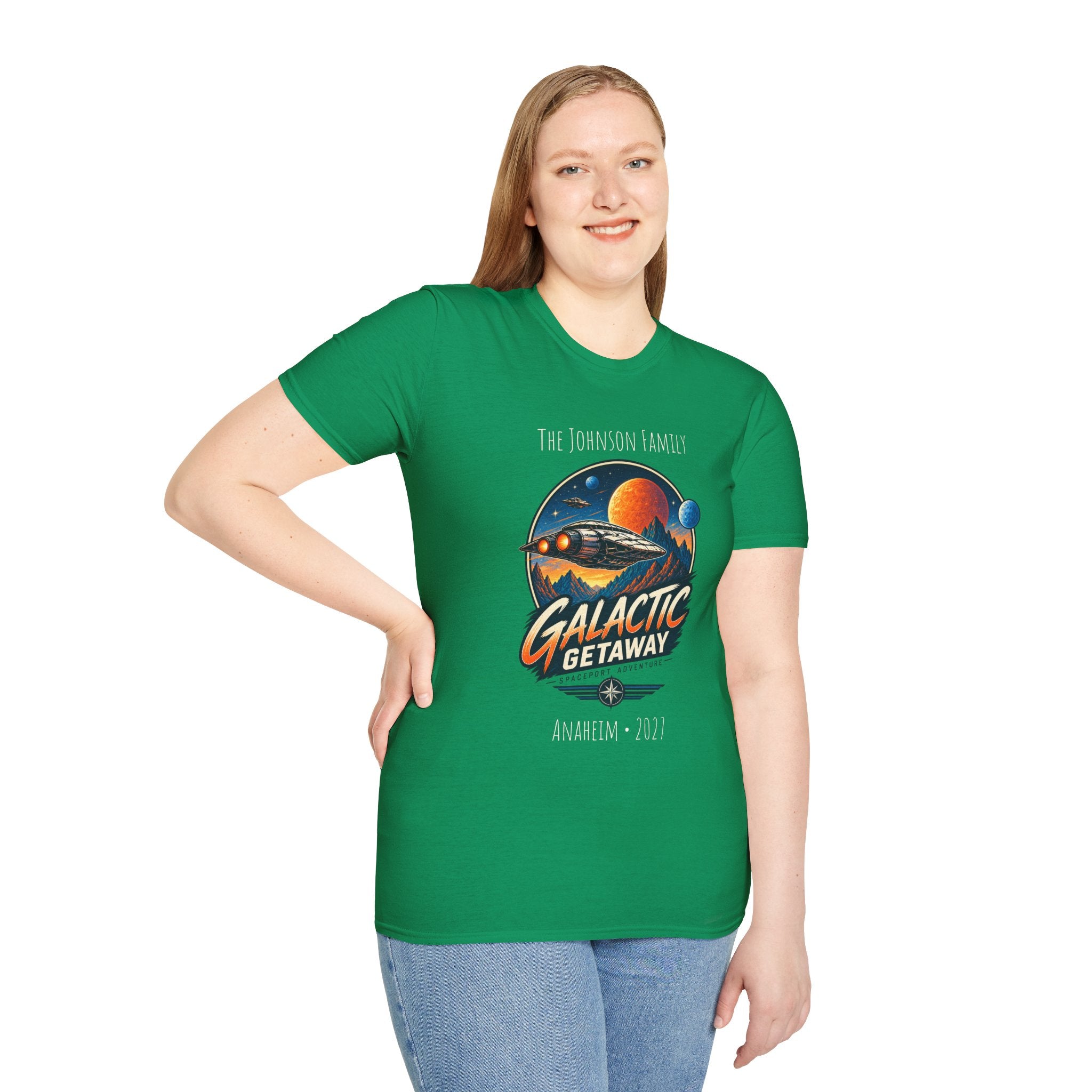 Galactic Getaway Space Adventure Park Tee