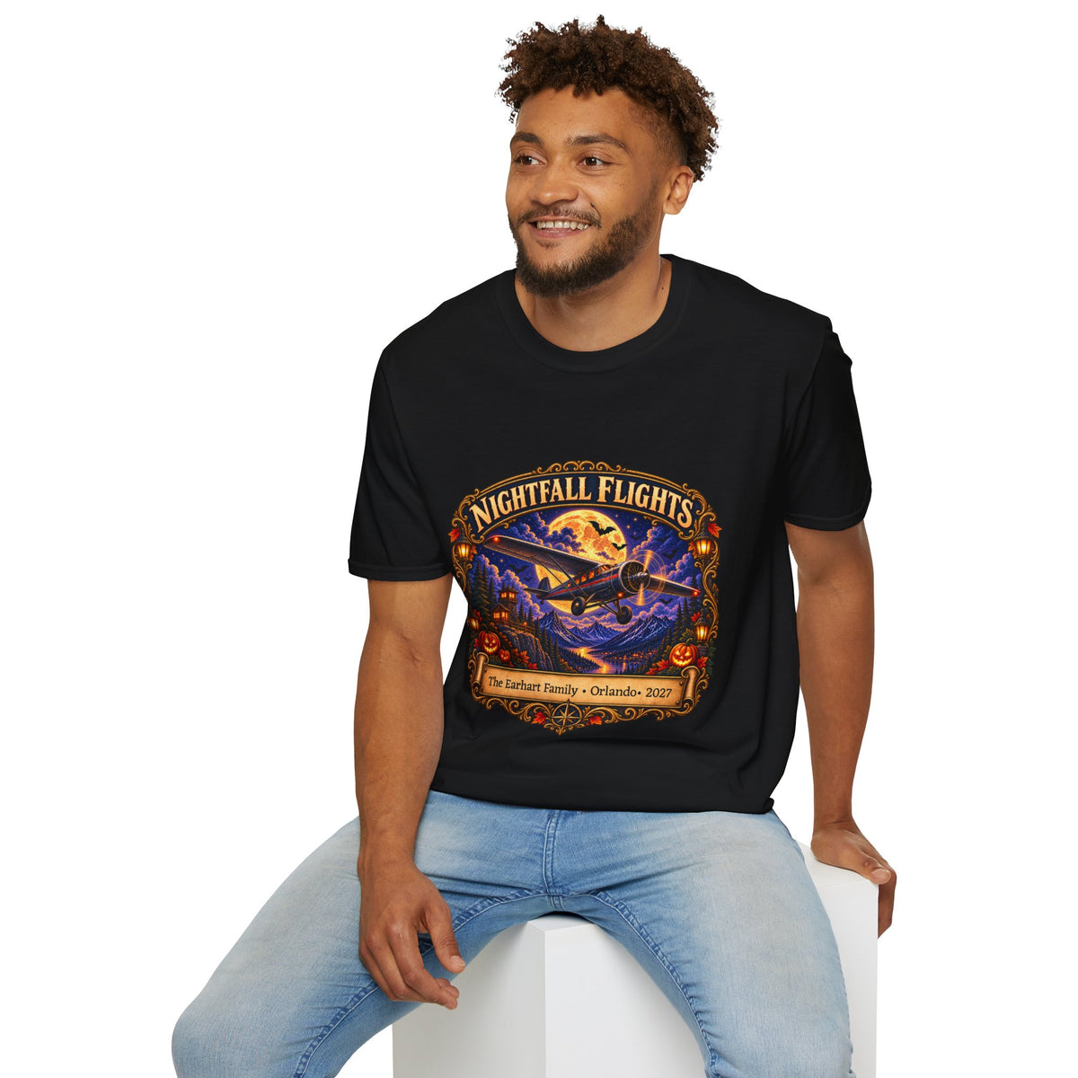 Halloween Nightfall Flights - Unisex Tee